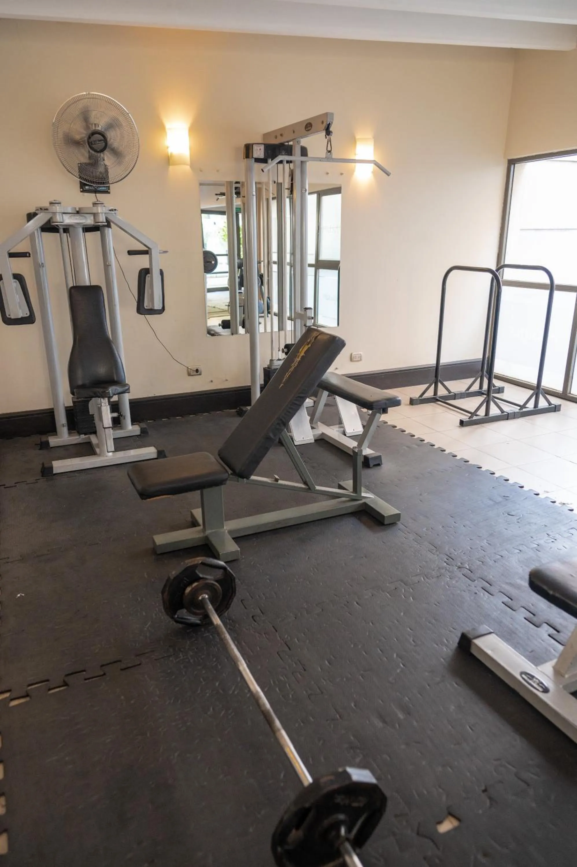 Fitness centre/facilities in Premium Tower Suites Mendoza
