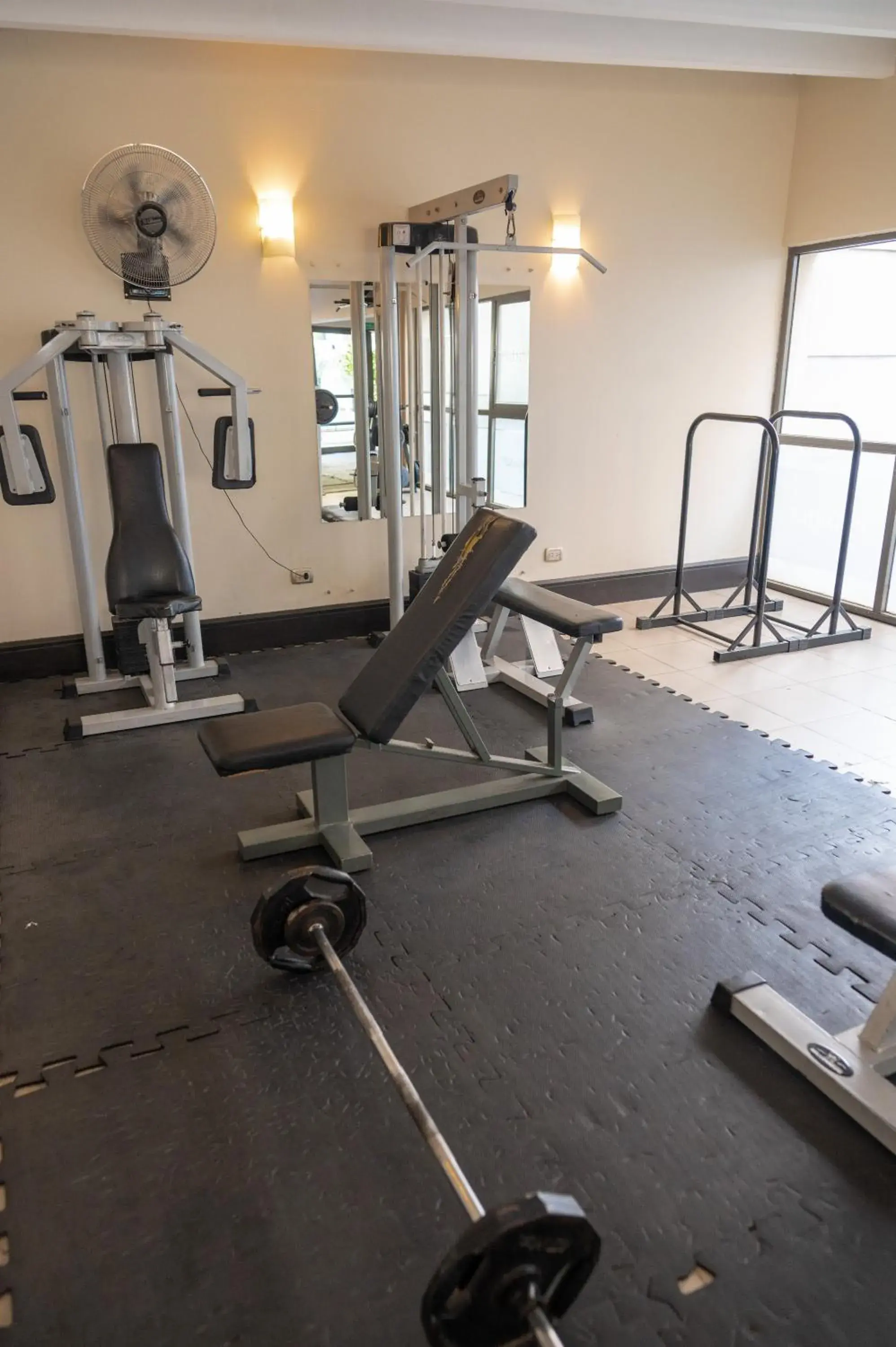 Fitness centre/facilities in Premium Tower Suites Mendoza Fitness centre/facilities in Premium Tower Suites Mendoza