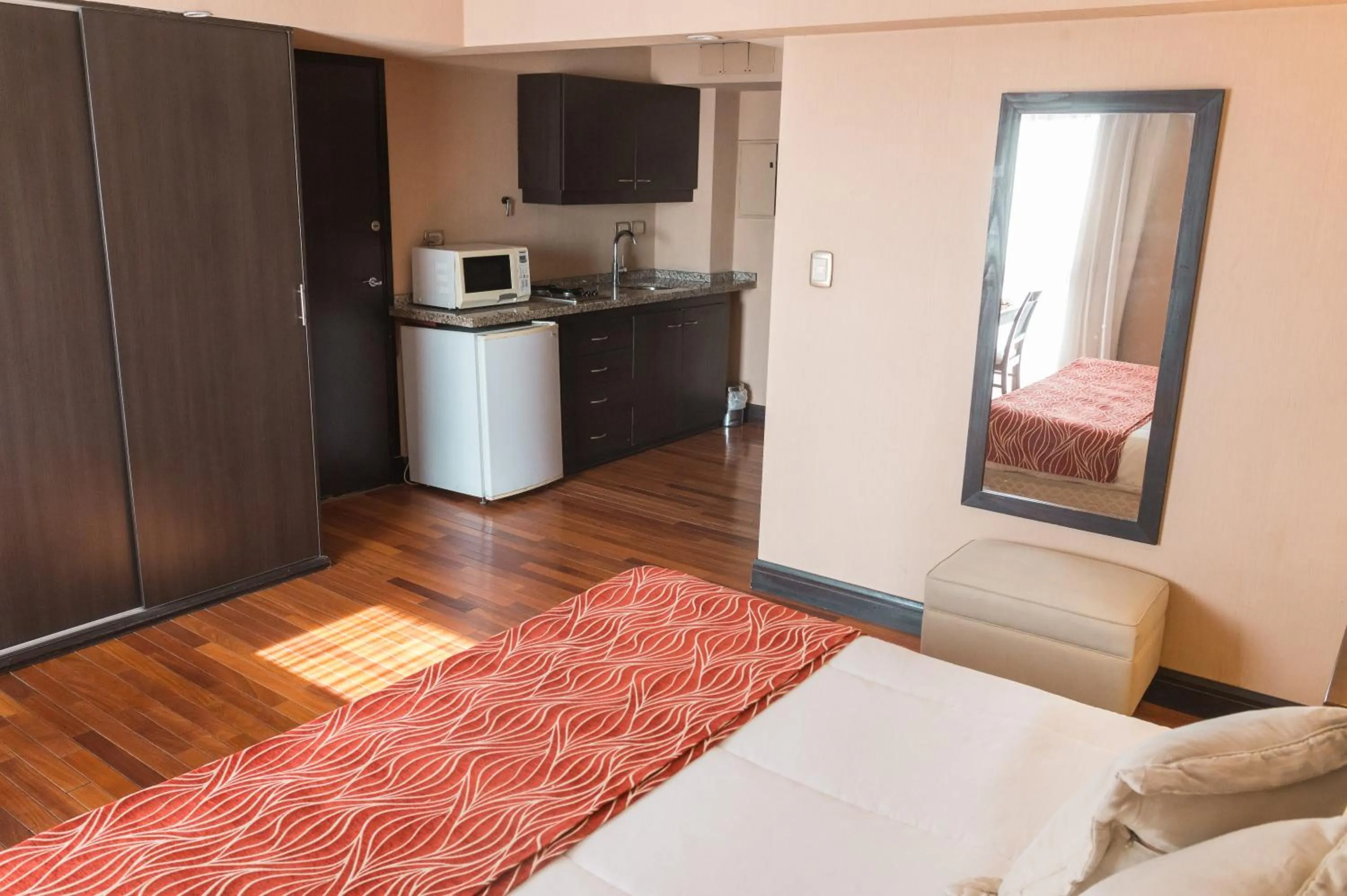 Bed in Premium Tower Suites Mendoza