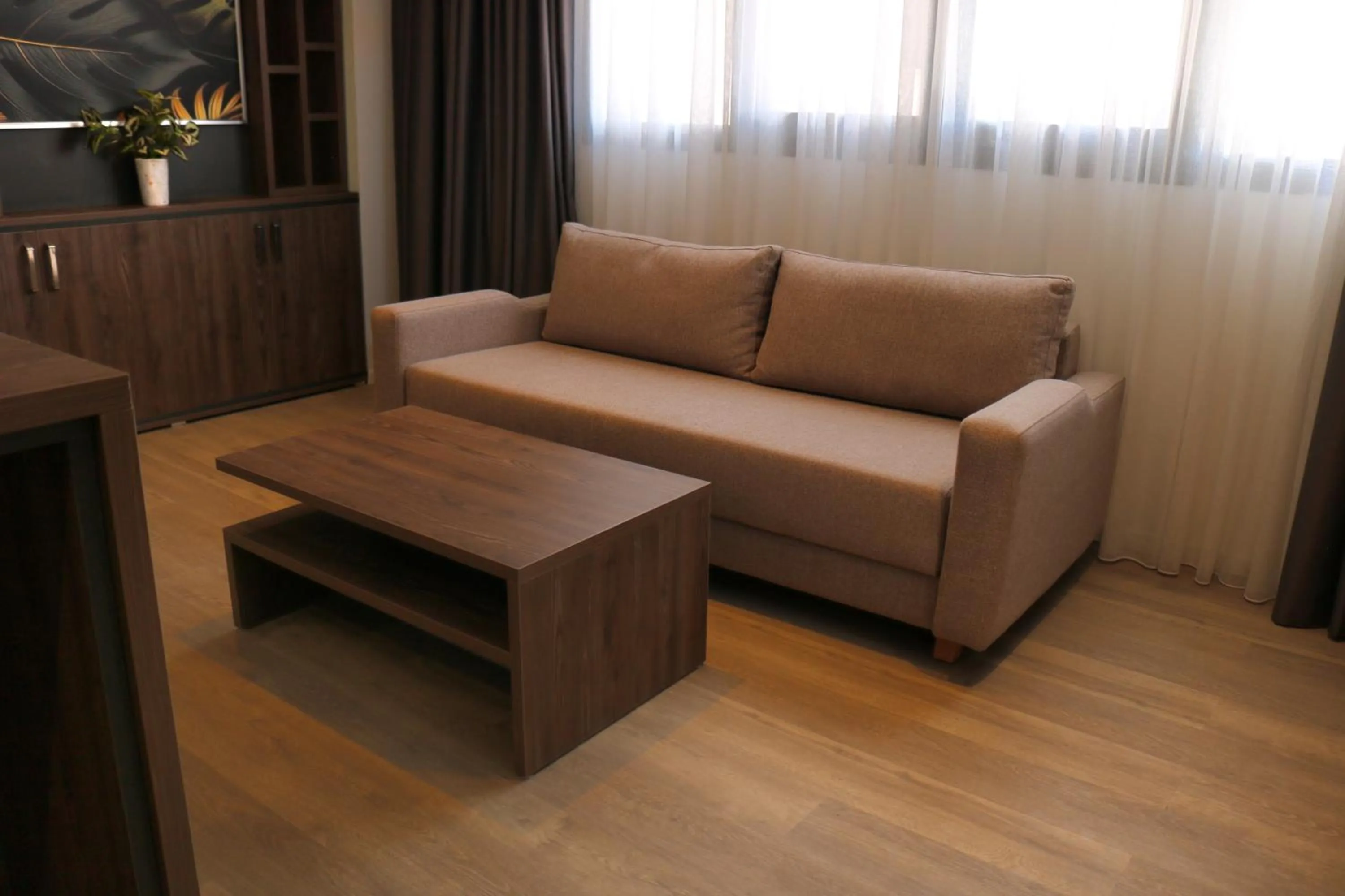 Seating area in El Aziz Inn