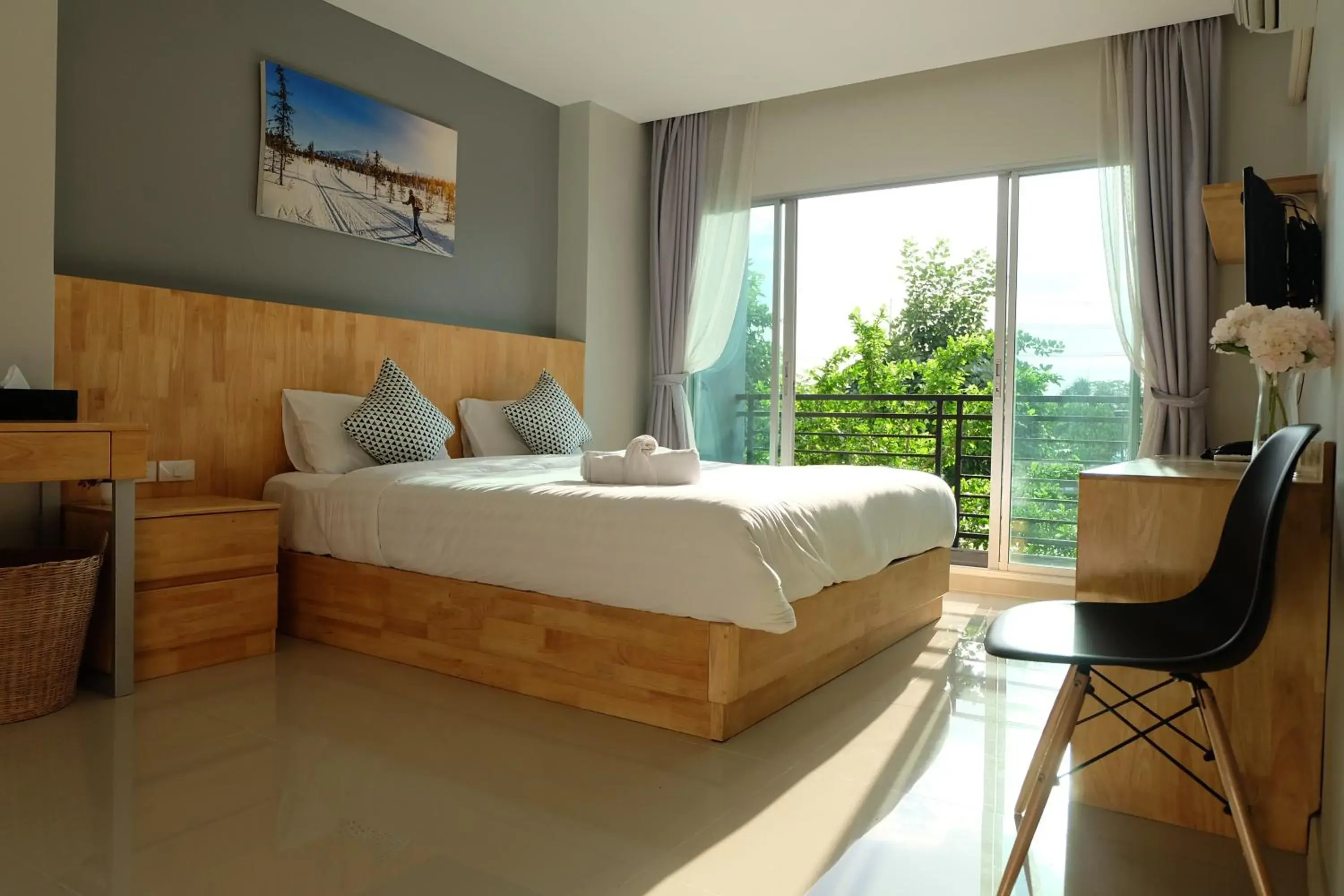 Bed in Interpark Hotel & Residence, Eastern Seaboard Rayong Bed in Interpark Hotel & Residence, Eastern Seaboard Rayong