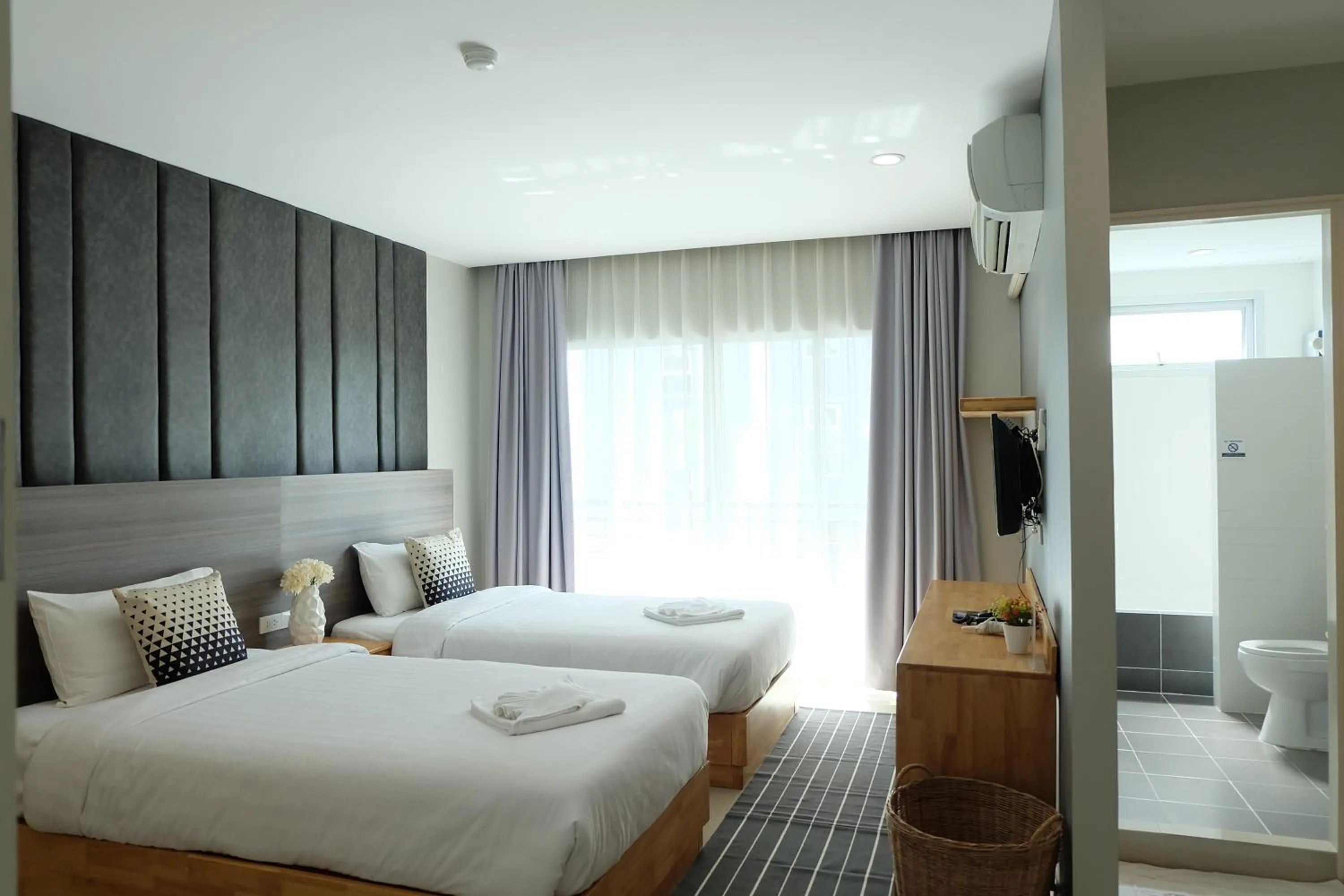 Bed in Interpark Hotel & Residence, Eastern Seaboard Rayong