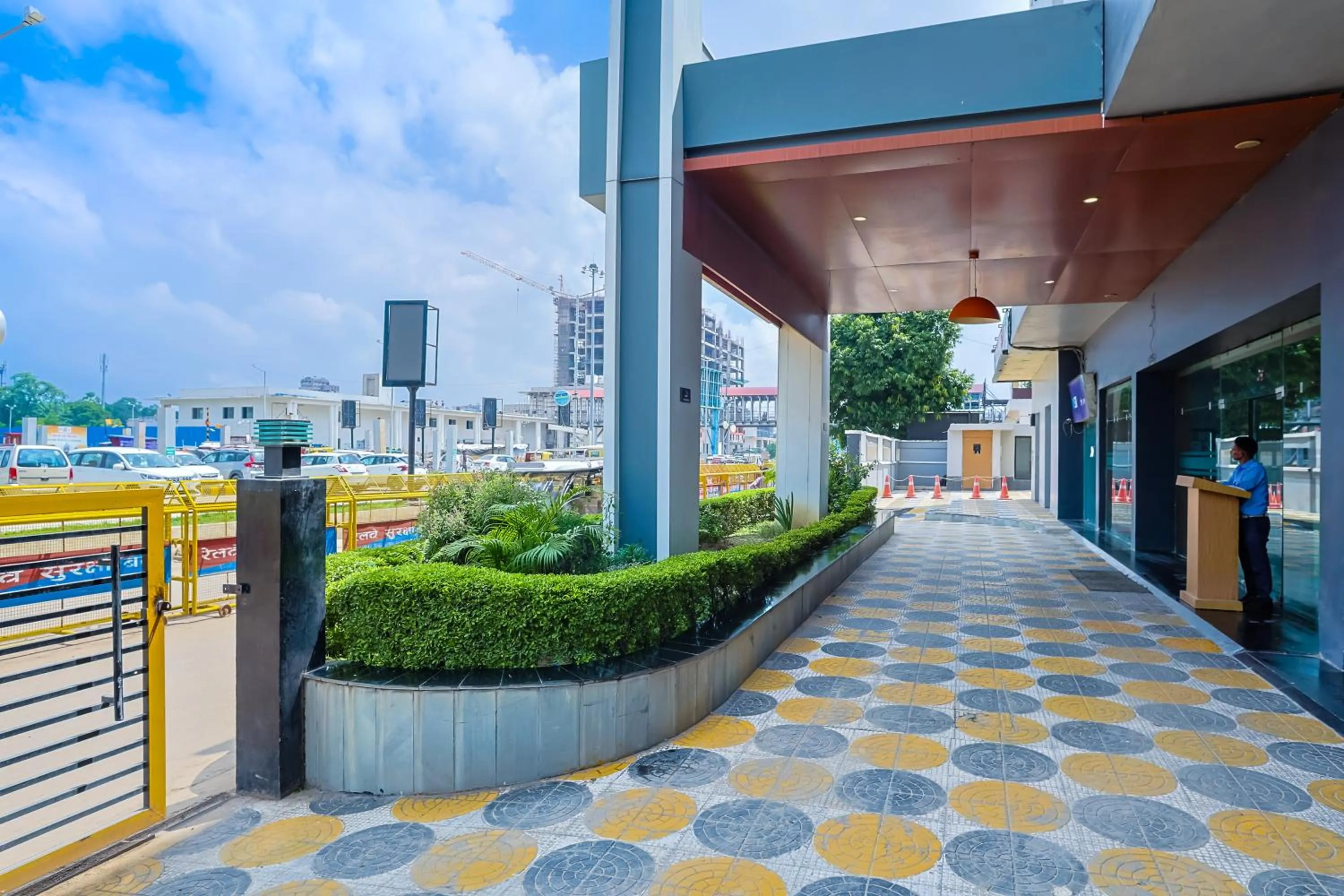 Facade/entrance in Max Hotels Prayagraj