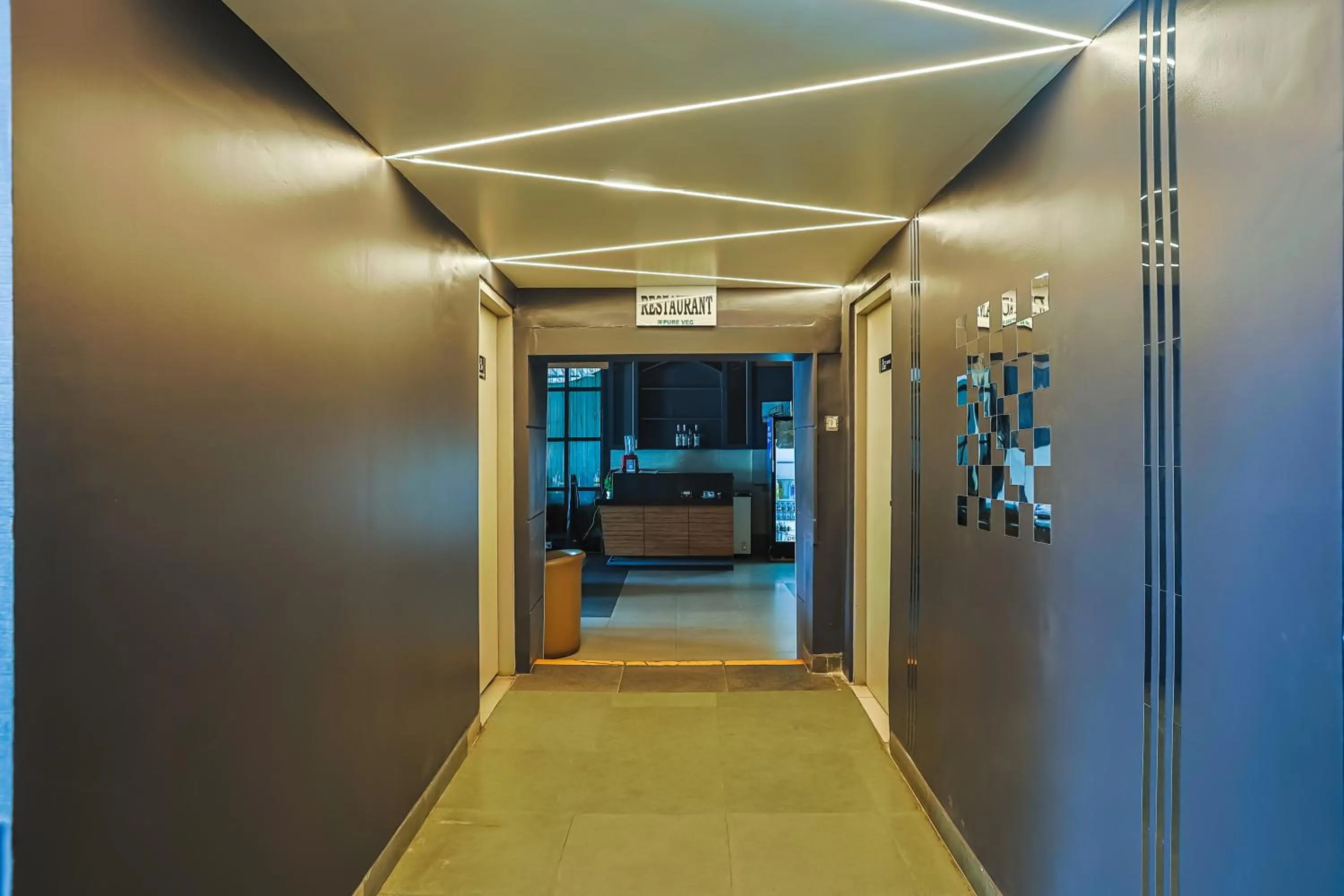 Dining area in Max Hotels Prayagraj