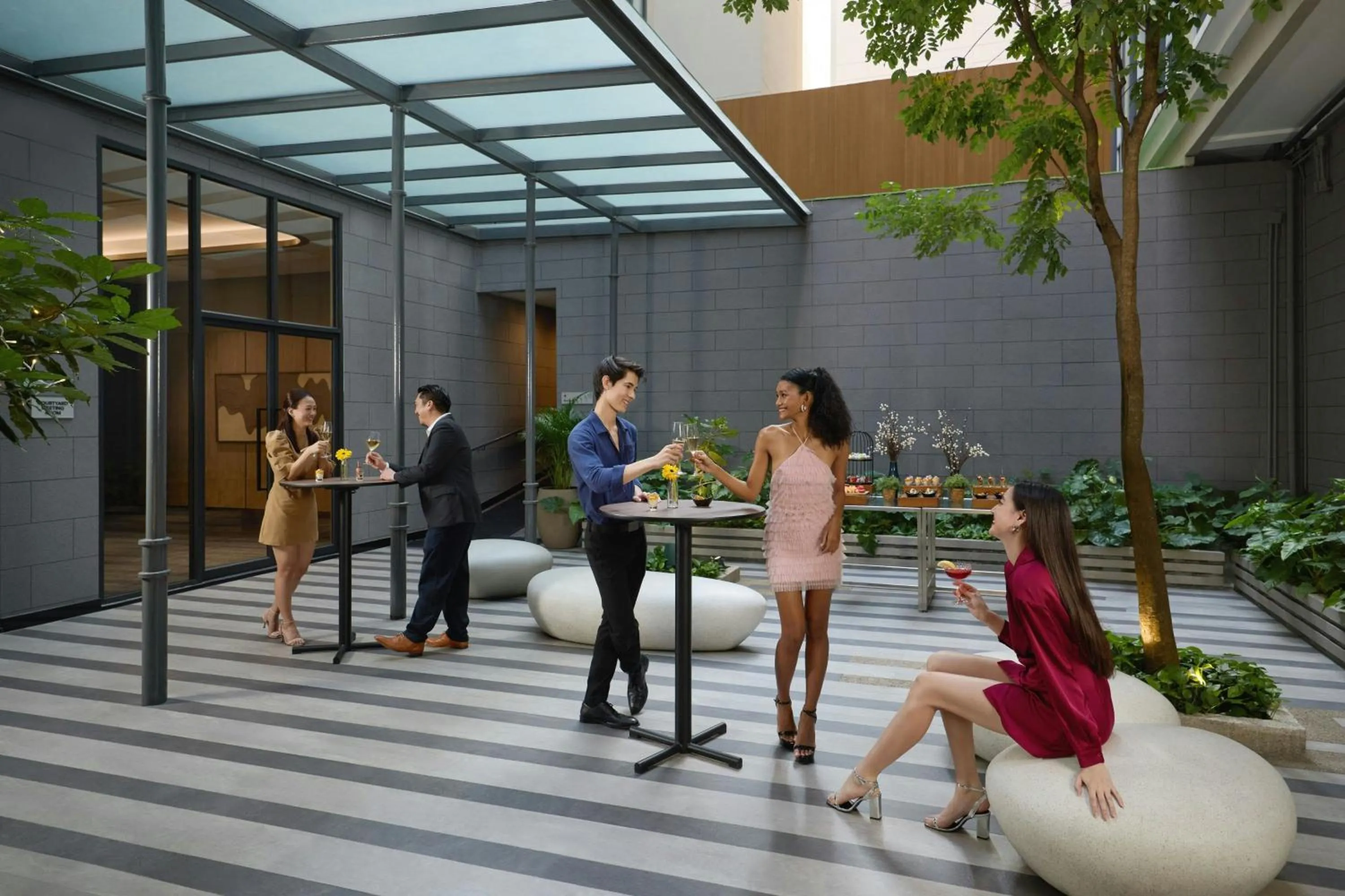 Meeting/conference room in Courtyard by Marriott Bangkok Sukhumvit 20