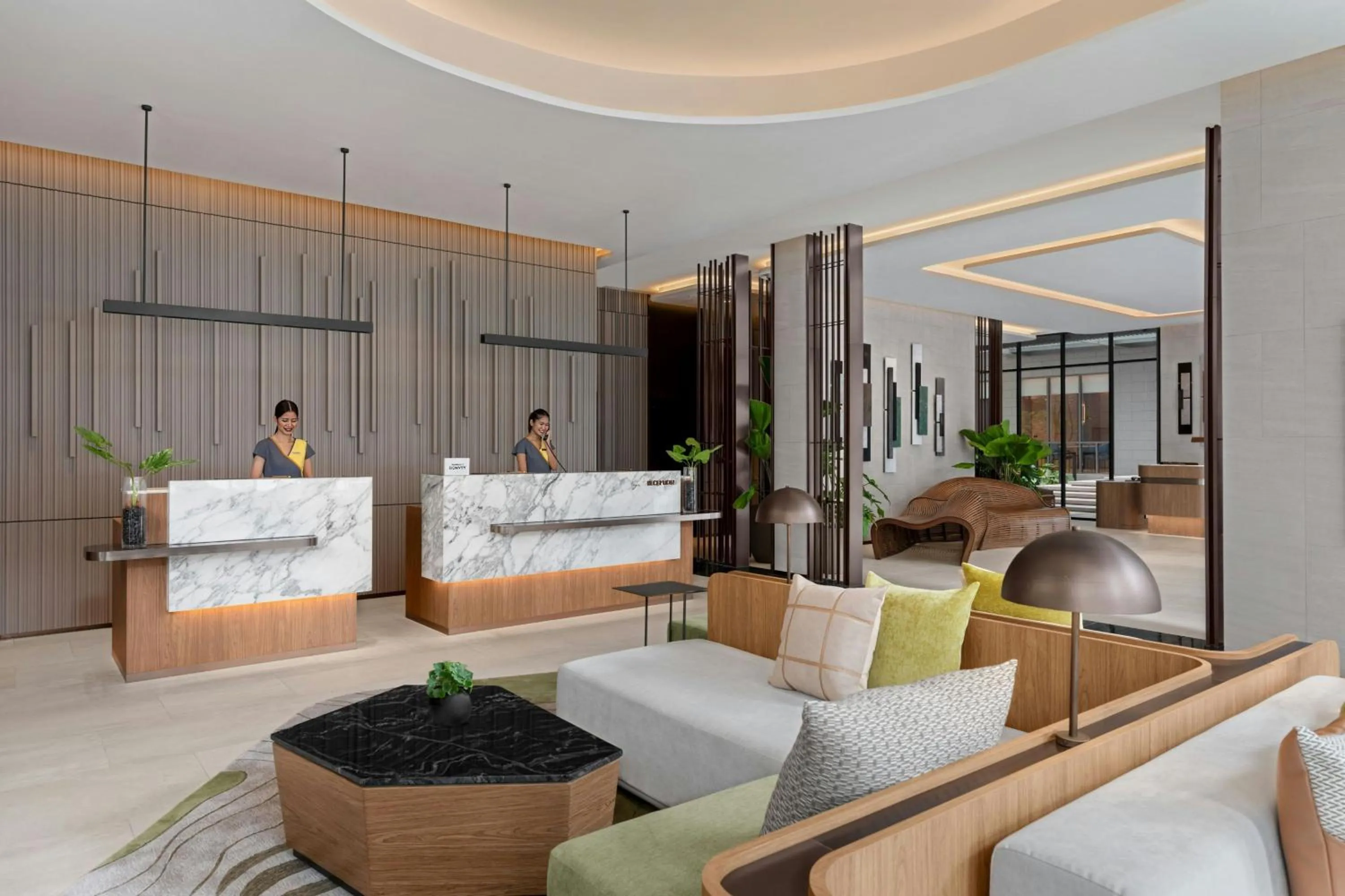 Lobby or reception in Courtyard by Marriott Bangkok Sukhumvit 20