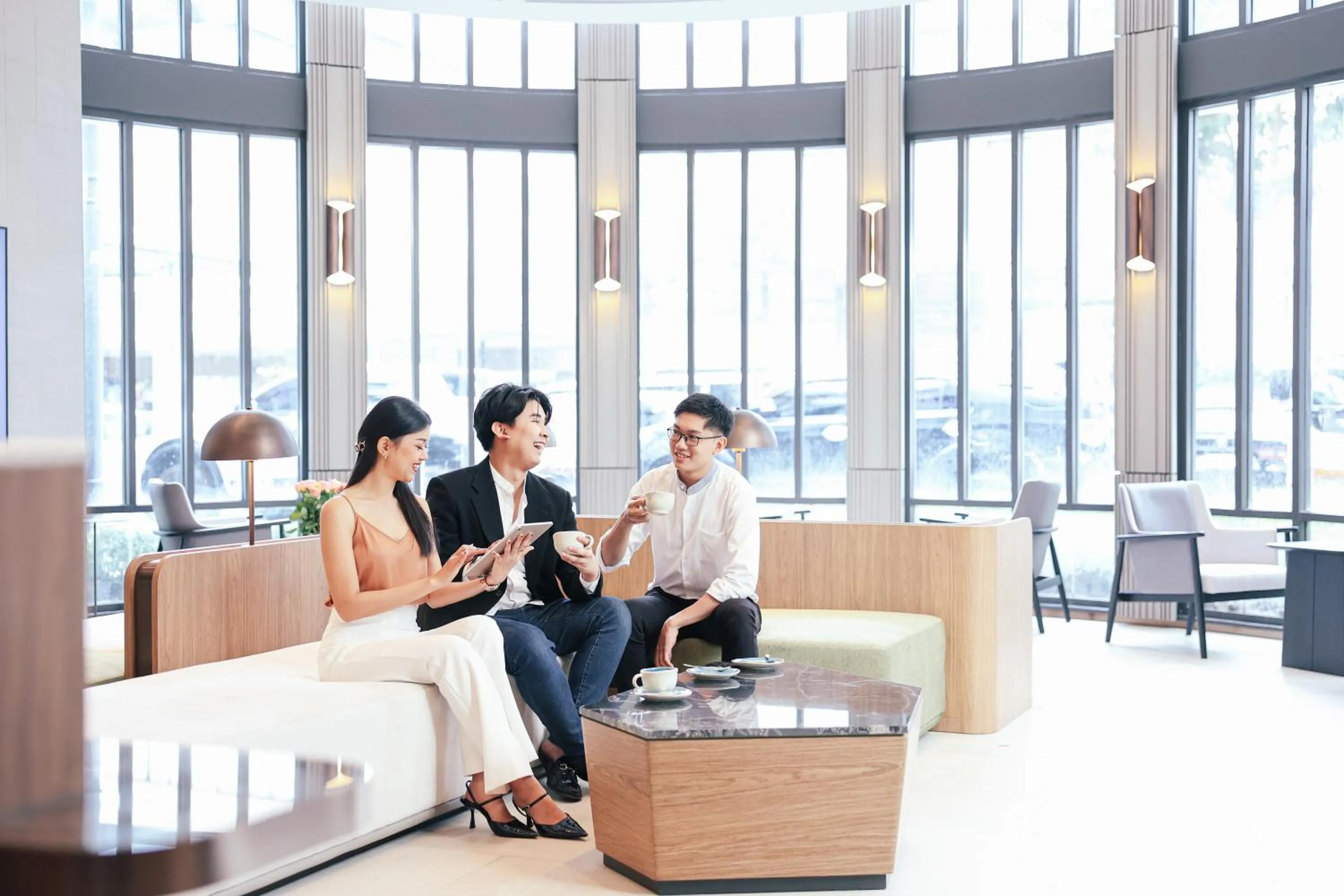 Lobby or reception in Courtyard by Marriott Bangkok Sukhumvit 20