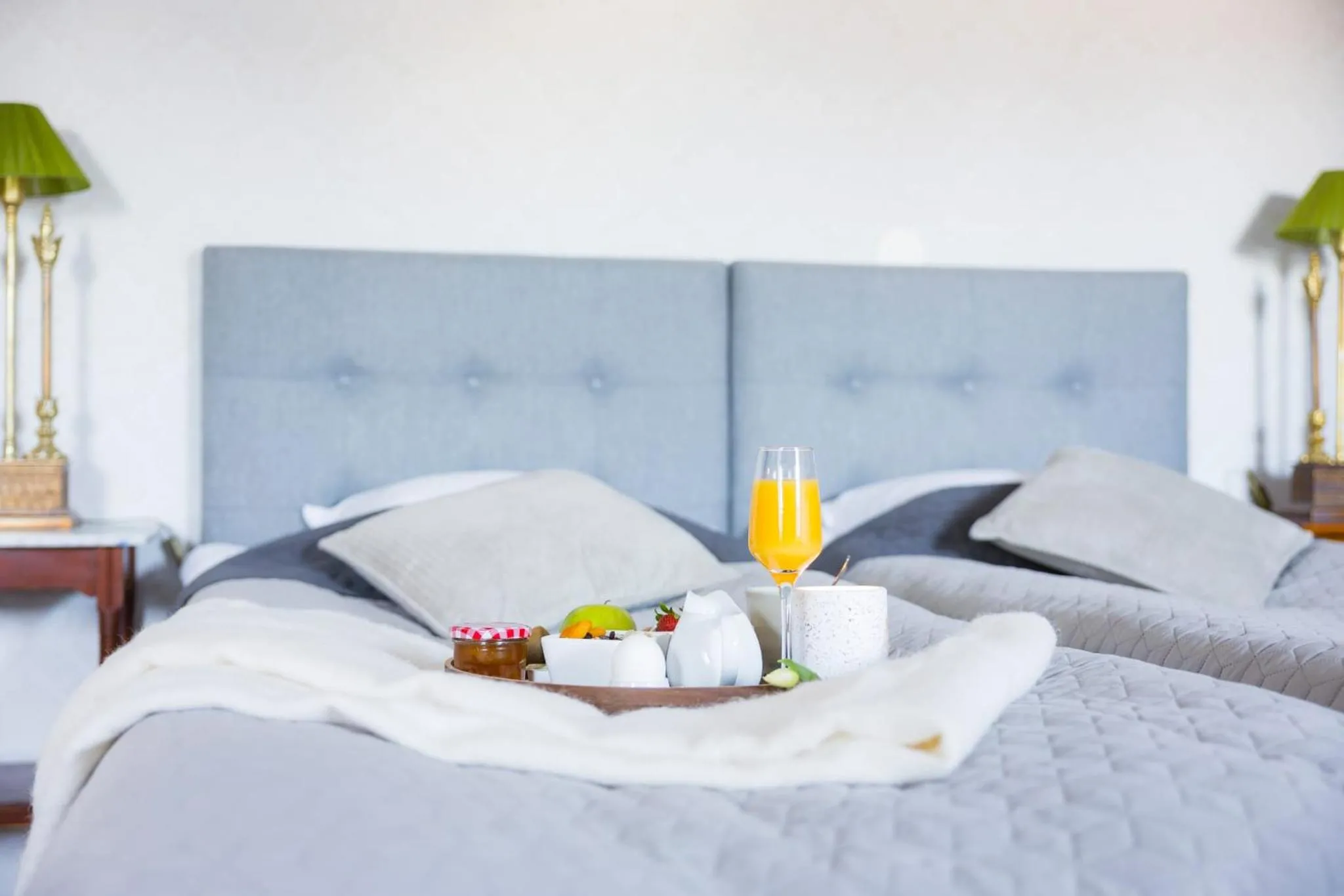Bed in Laxå Herrgårdshotellet