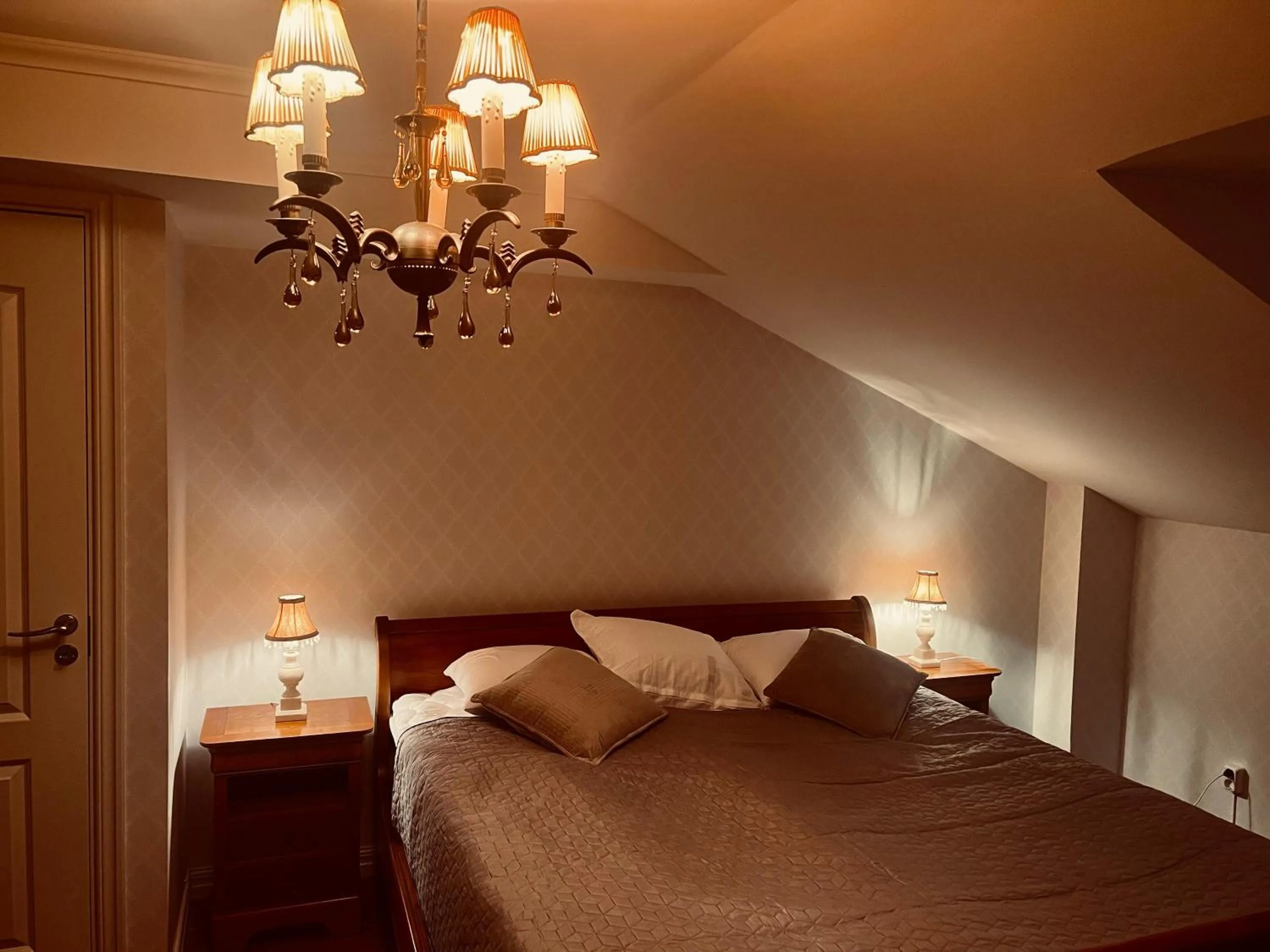 Bed in Laxå Herrgårdshotellet