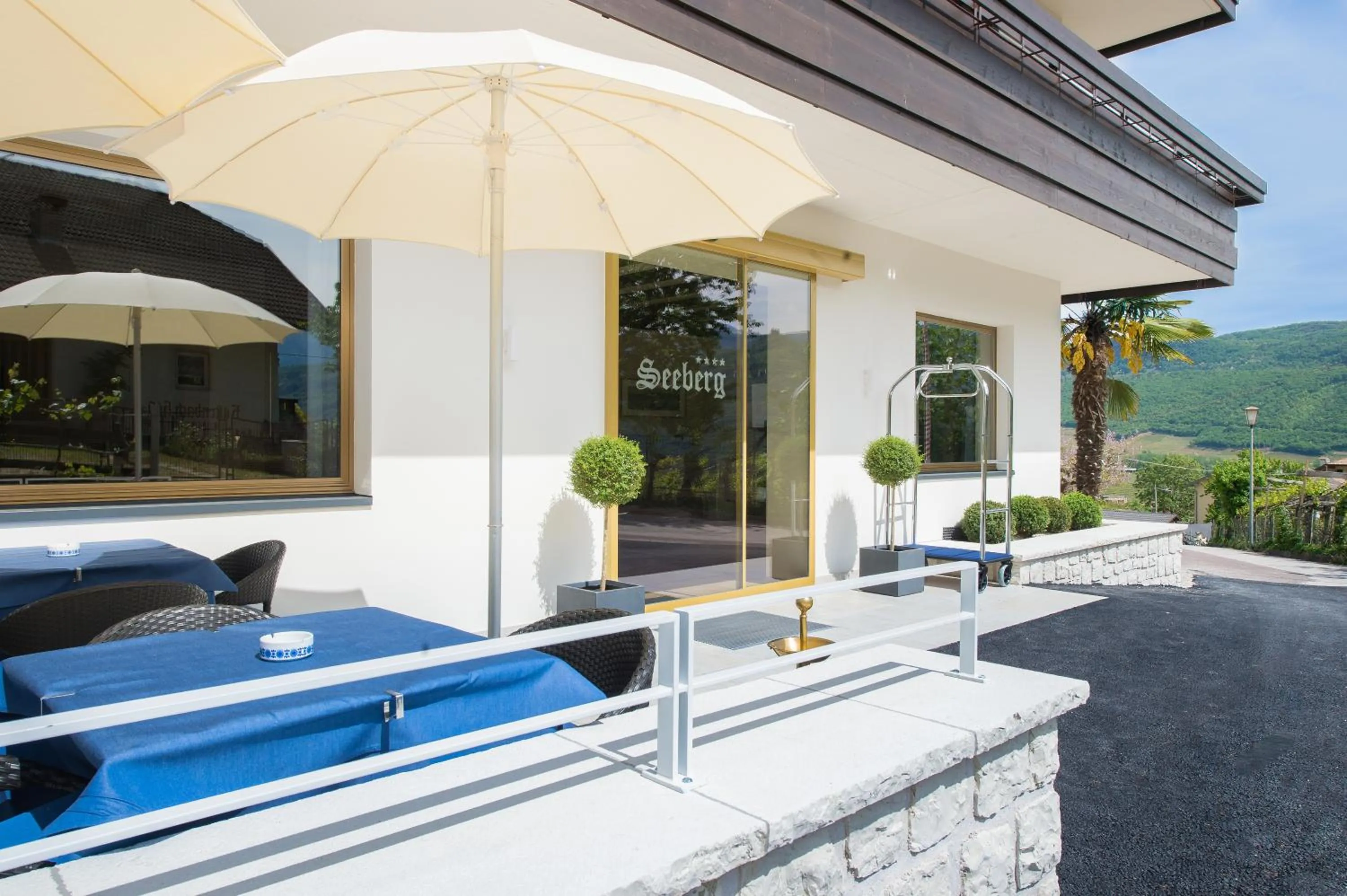 Garden in Seeberg Garni Hotel