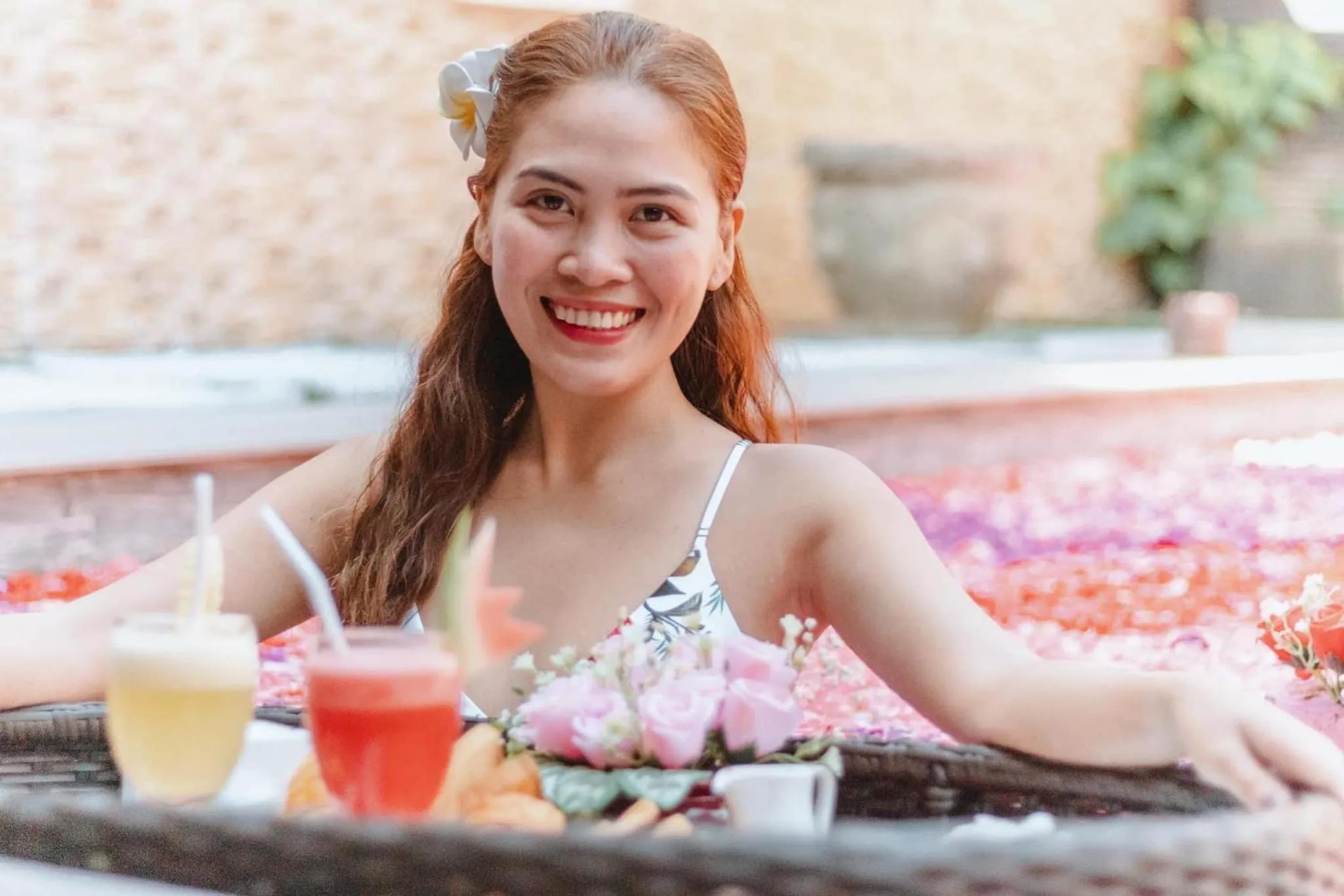 Food and drinks in Private Pool Villas Kuta Bali