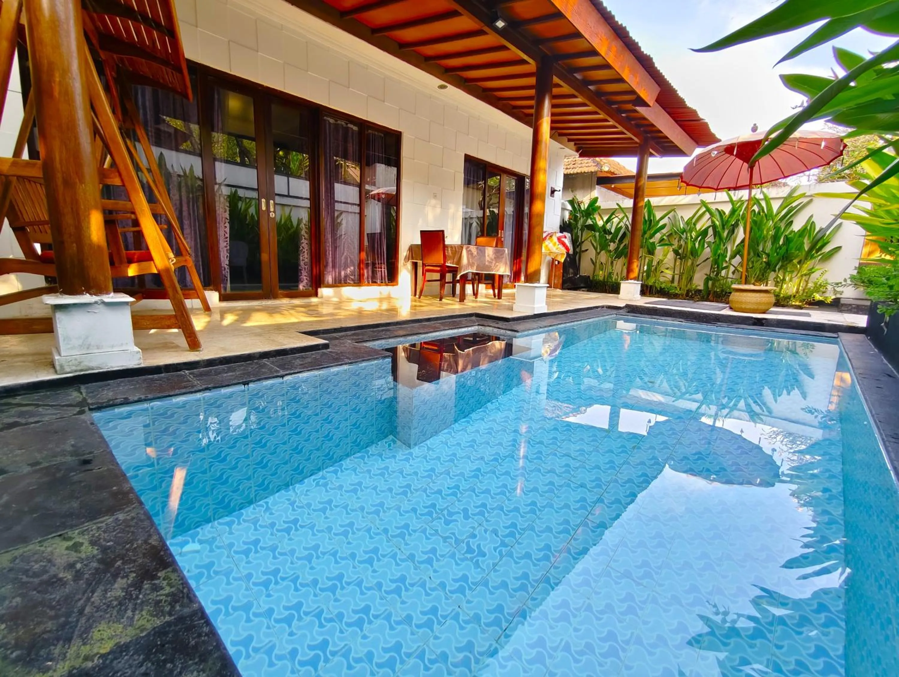 TV and multimedia in Private Pool Villas Kuta Bali