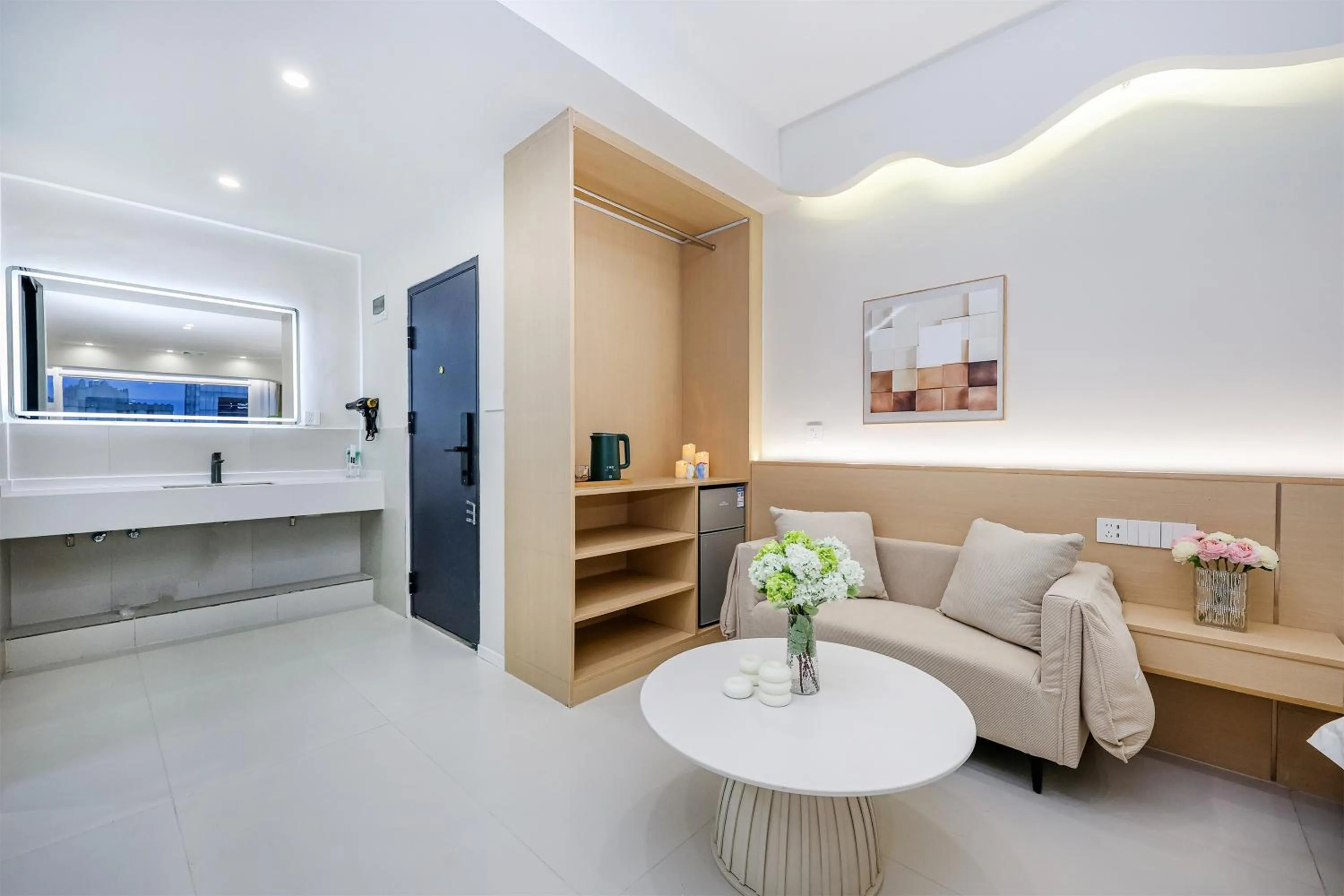 Baihong Sky View Studio with Deep Soak Tub - Jiefangbei Center