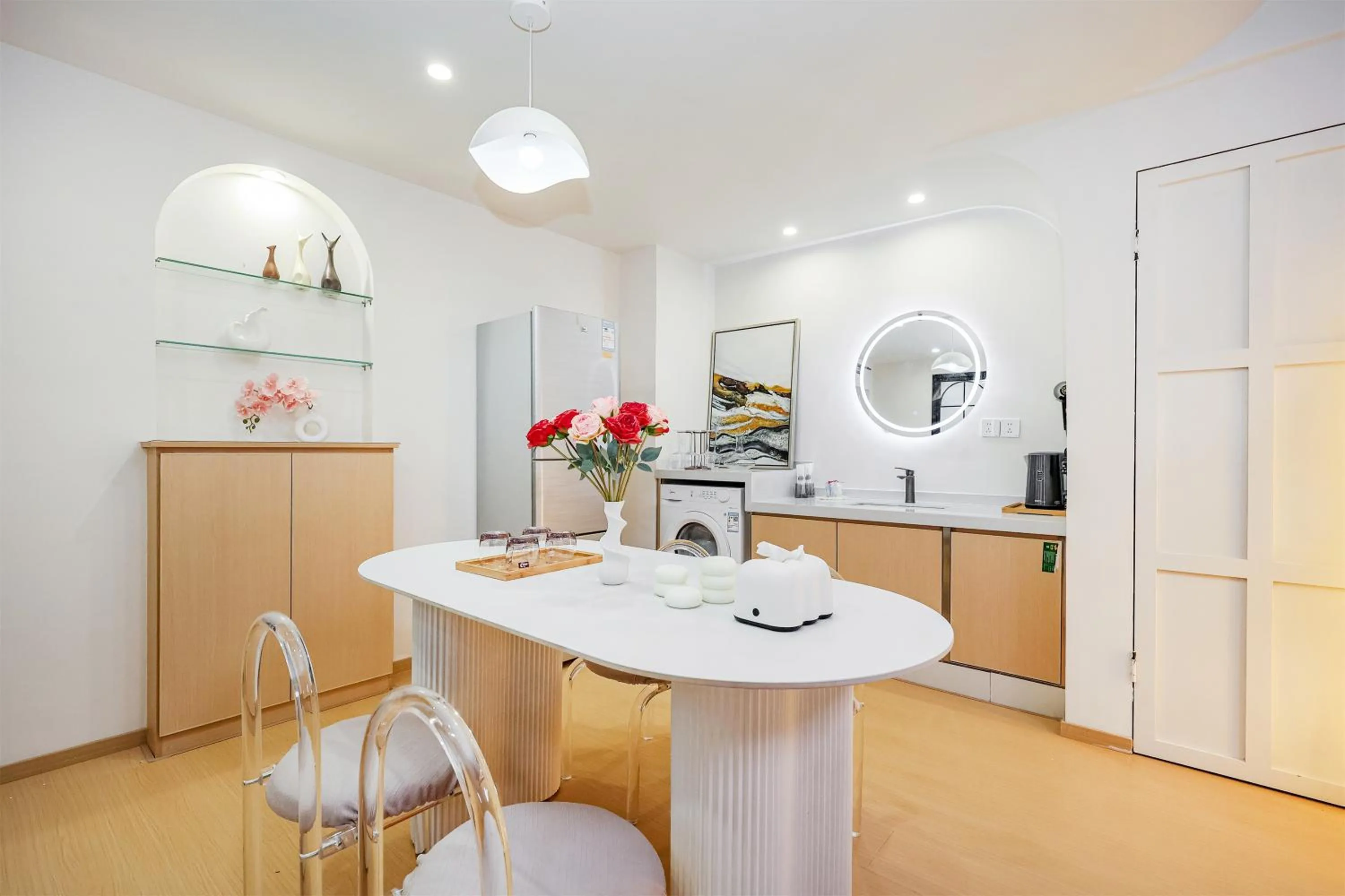 Baihong Sky View Studio with Deep Soak Tub - Jiefangbei Center