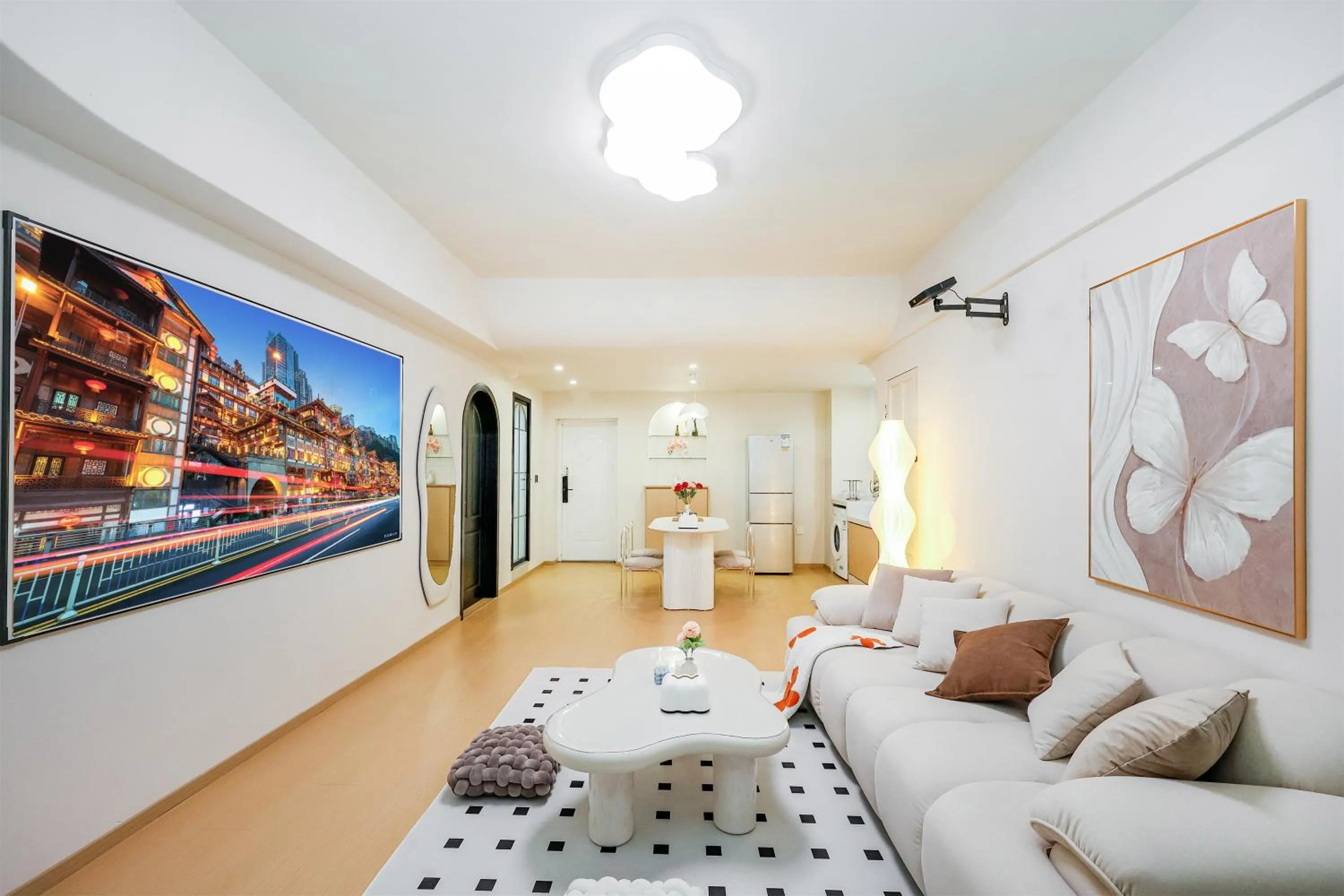 Baihong Sky View Studio with Deep Soak Tub - Jiefangbei Center