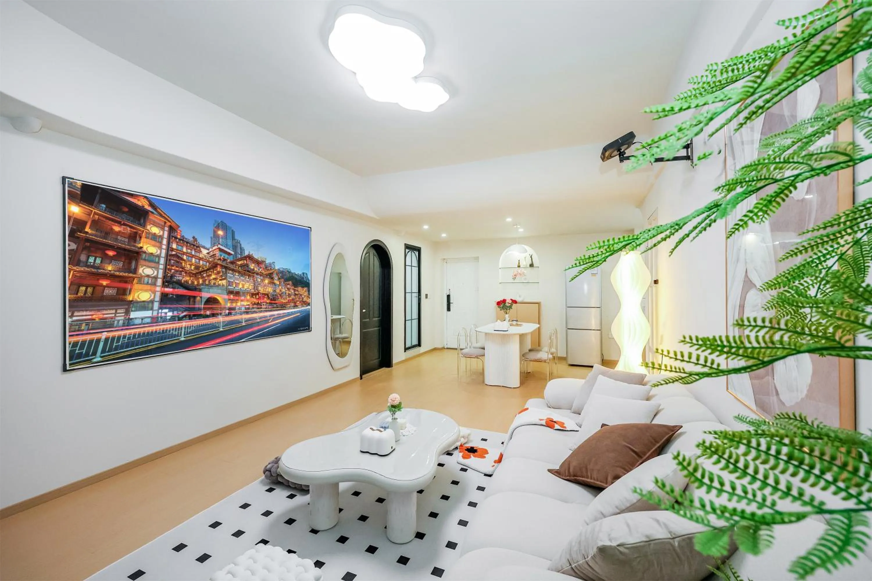 Baihong Sky View Studio with Deep Soak Tub - Jiefangbei Center