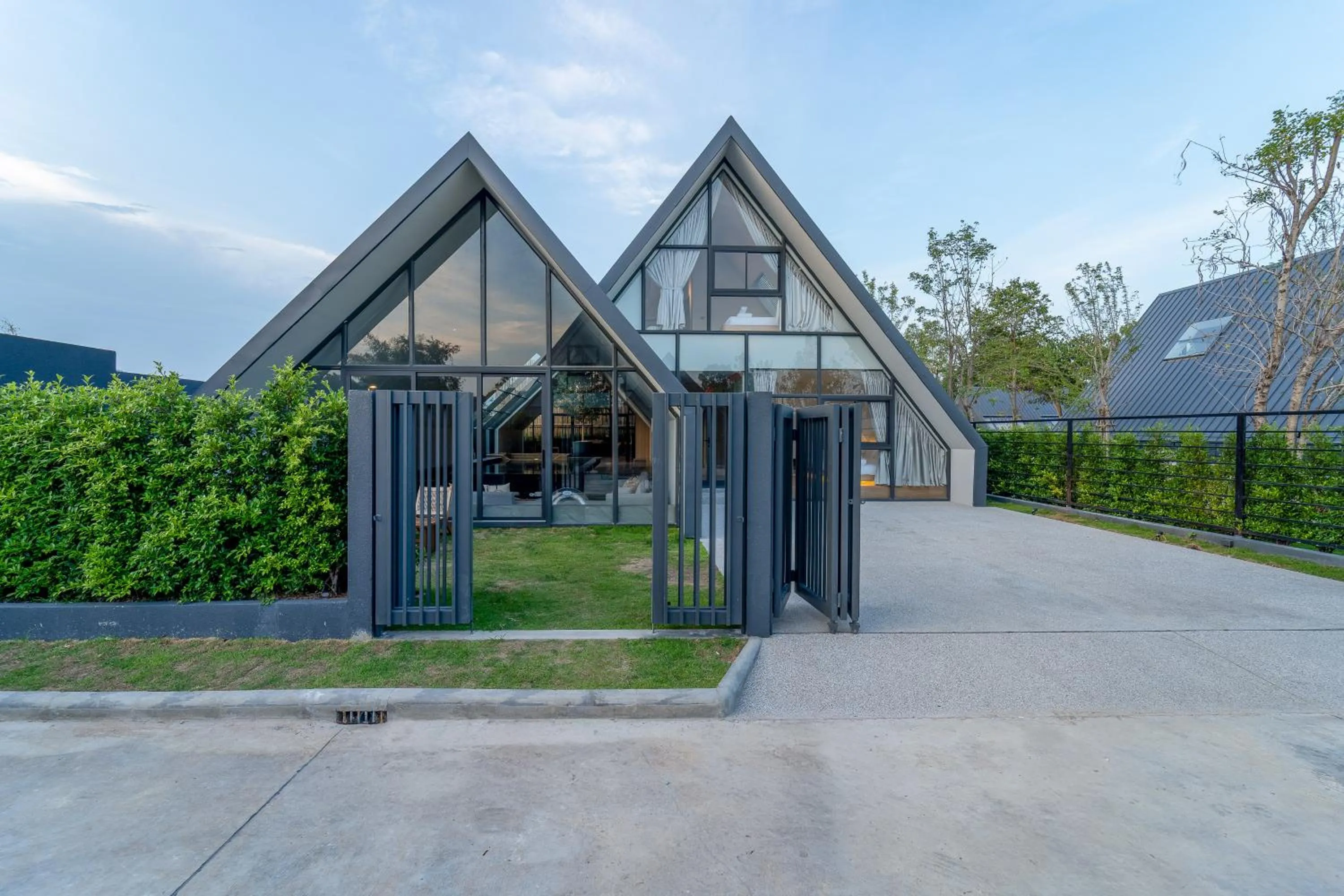 Garden in WABI SABI Onsen Villa Hua Hin