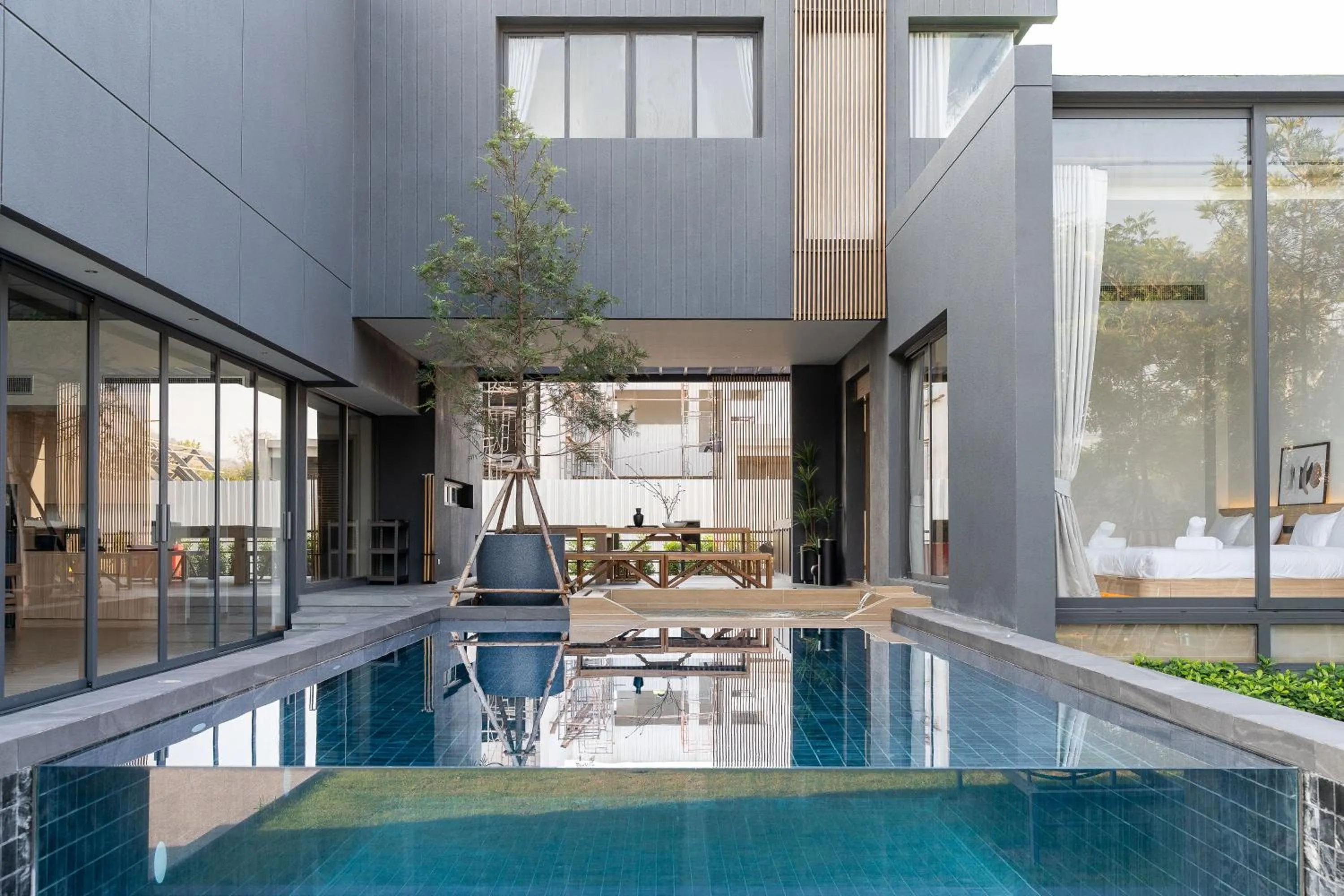 Day in WABI SABI Onsen Villa Hua Hin