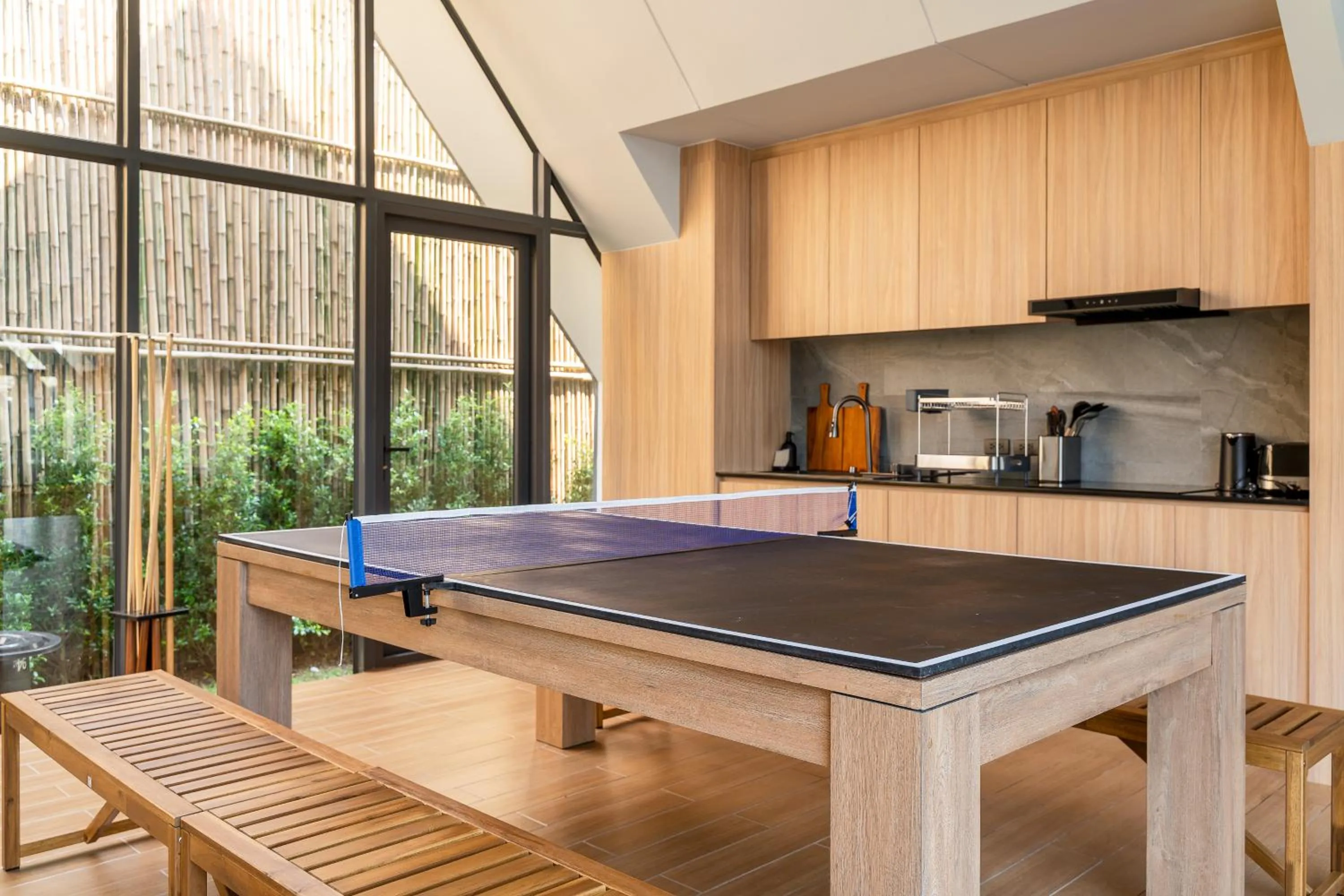 Dining area in WABI SABI Onsen Villa Hua Hin