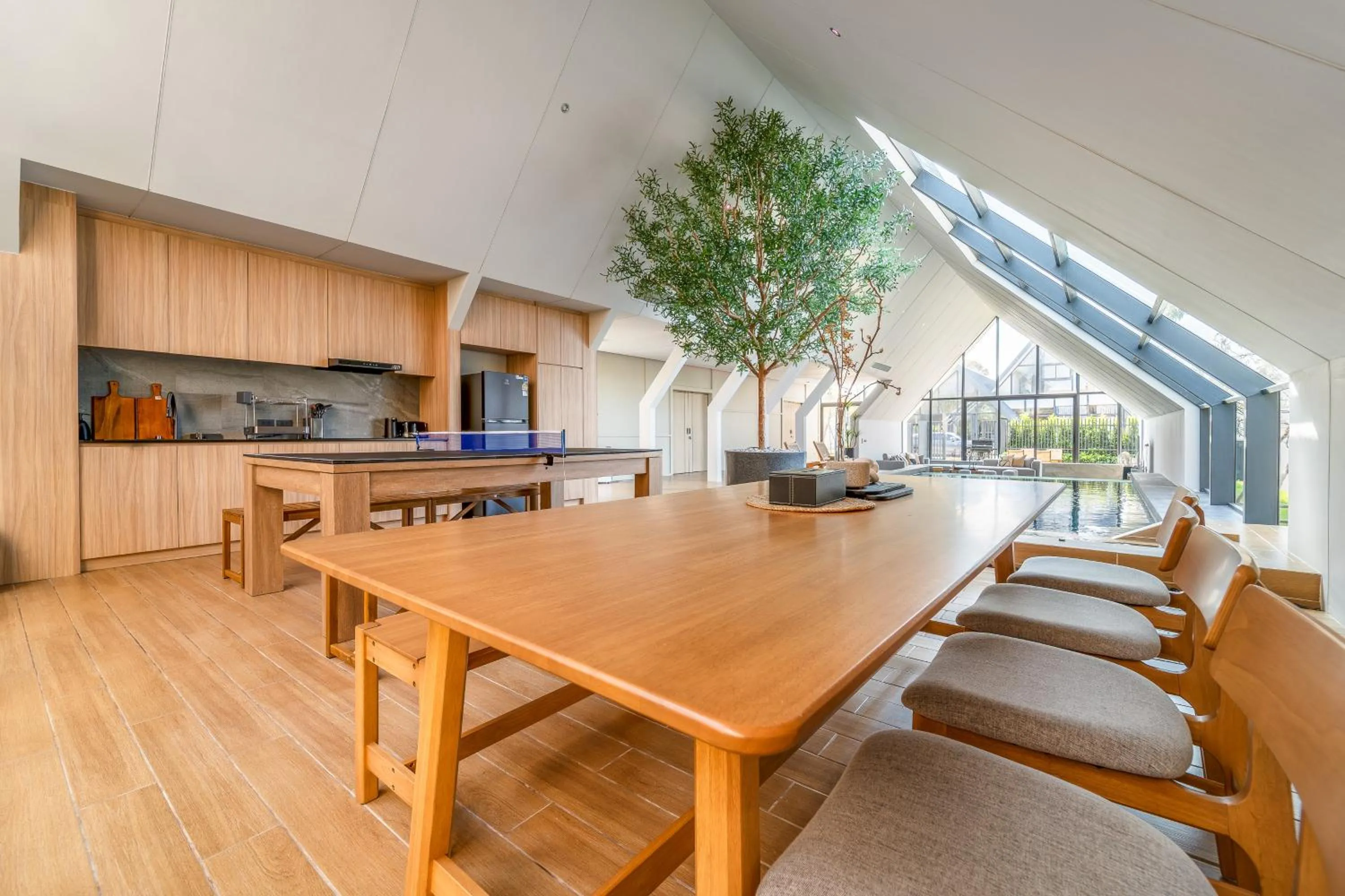 Dining area in WABI SABI Onsen Villa Hua Hin
