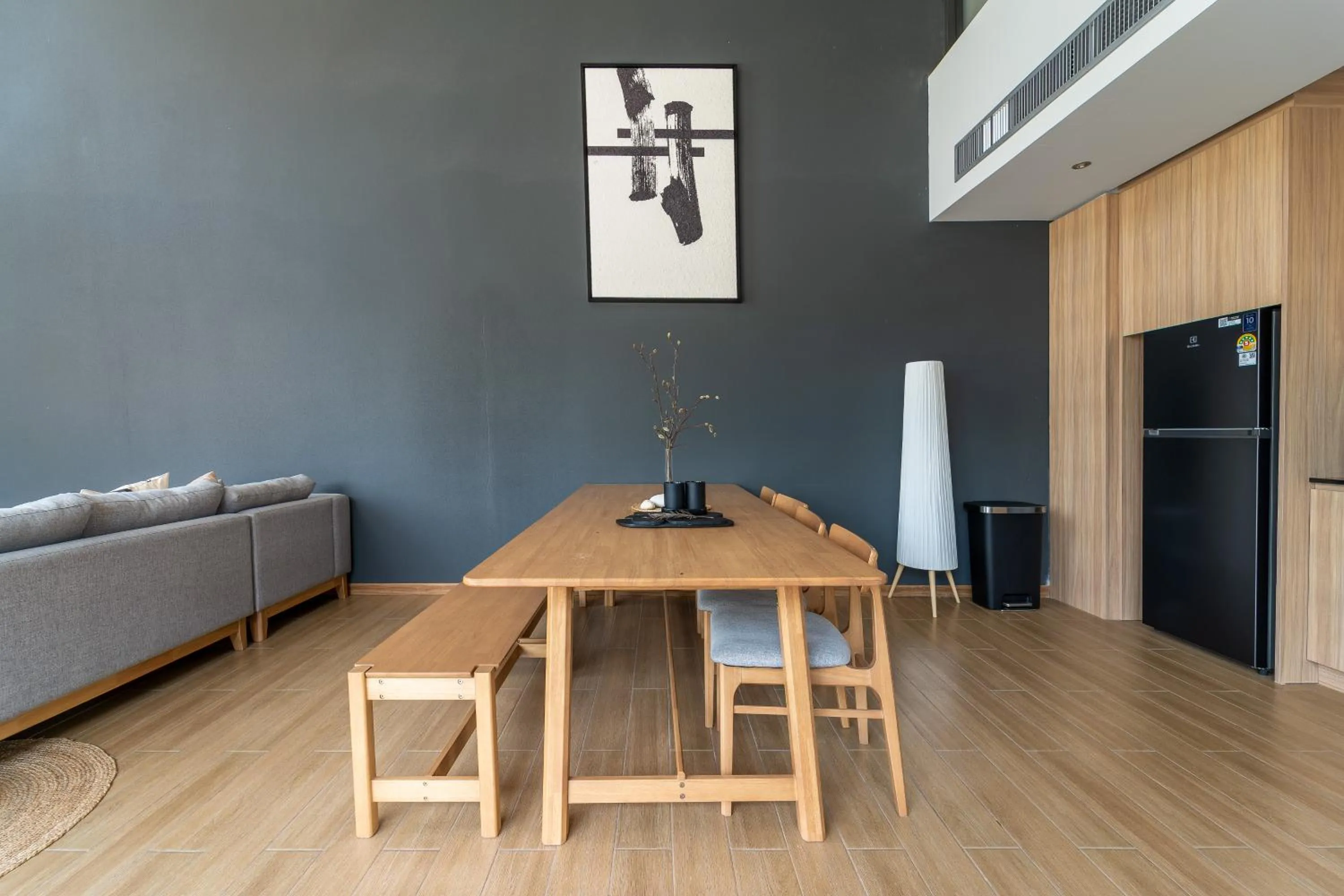 Seating area in WABI SABI Onsen Villa Hua Hin