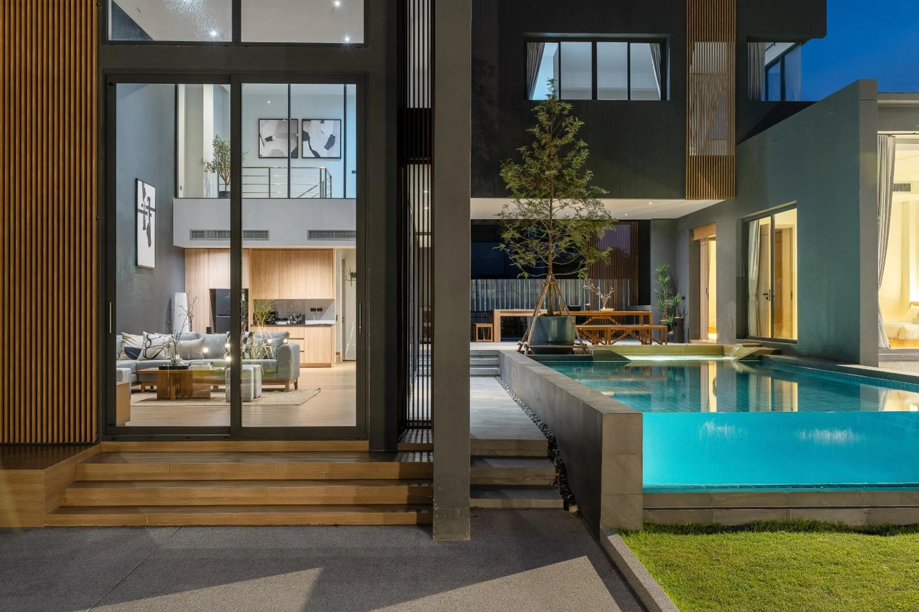 Property building in WABI SABI Onsen Villa Hua Hin