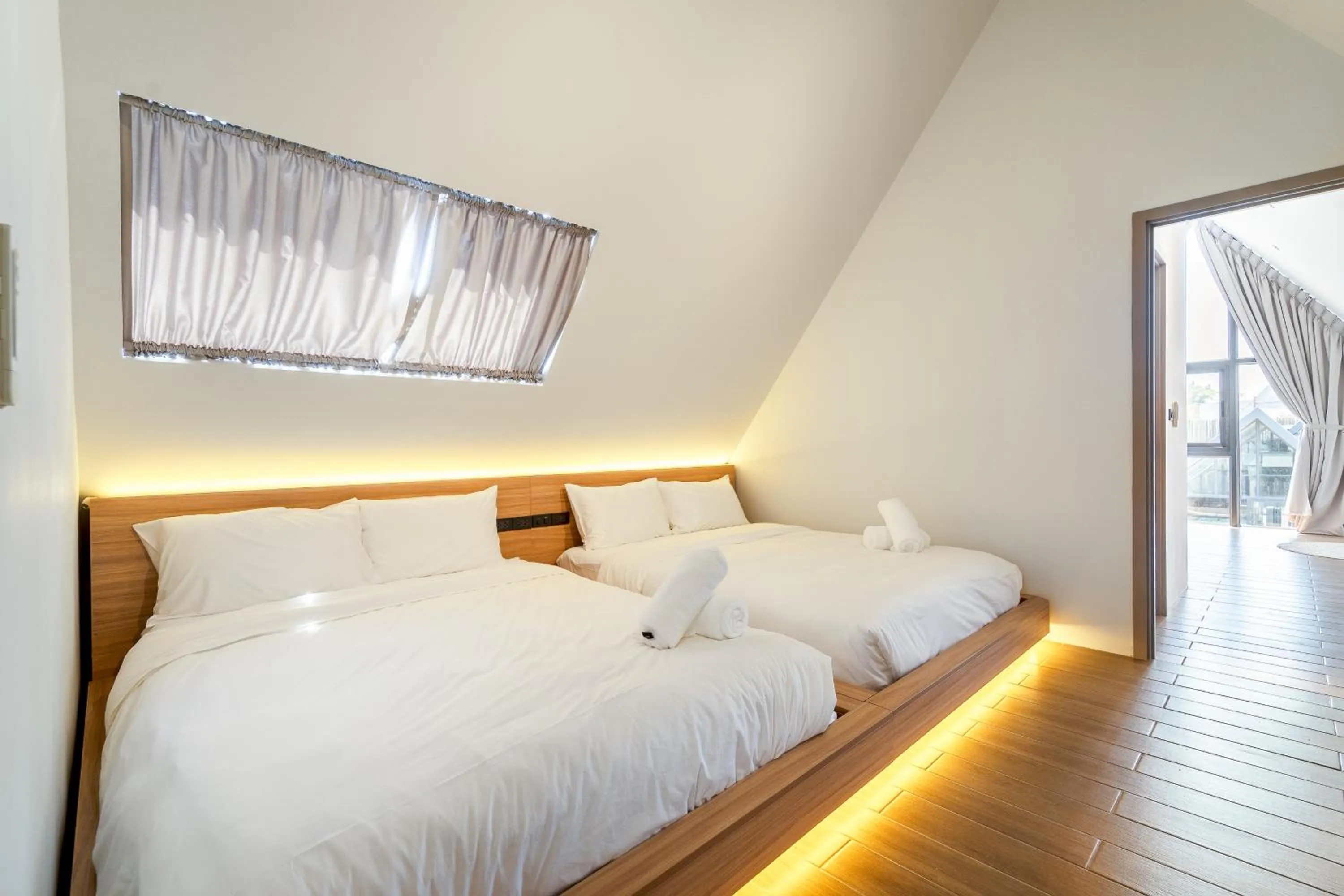 Bedroom, Bed in WABI SABI Onsen Villa Hua Hin