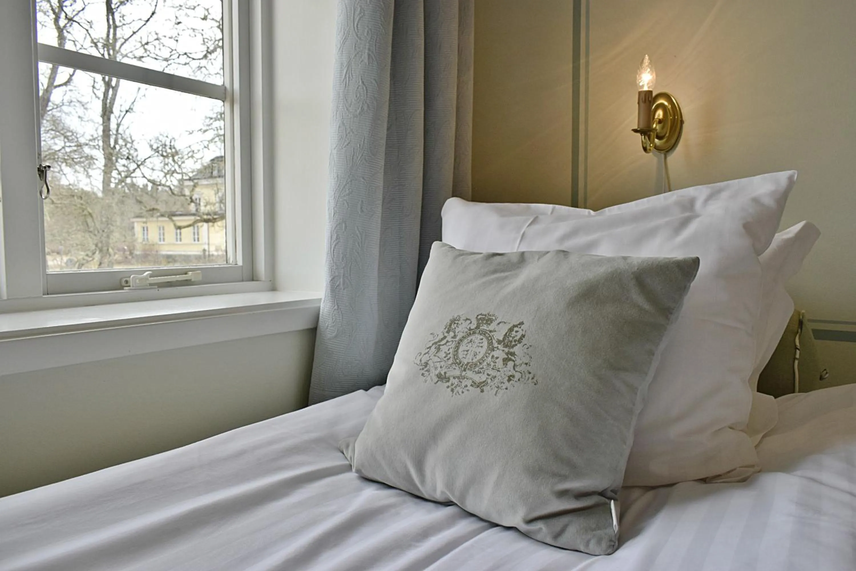 Property building, Bed in Färna Herrgård & Spa