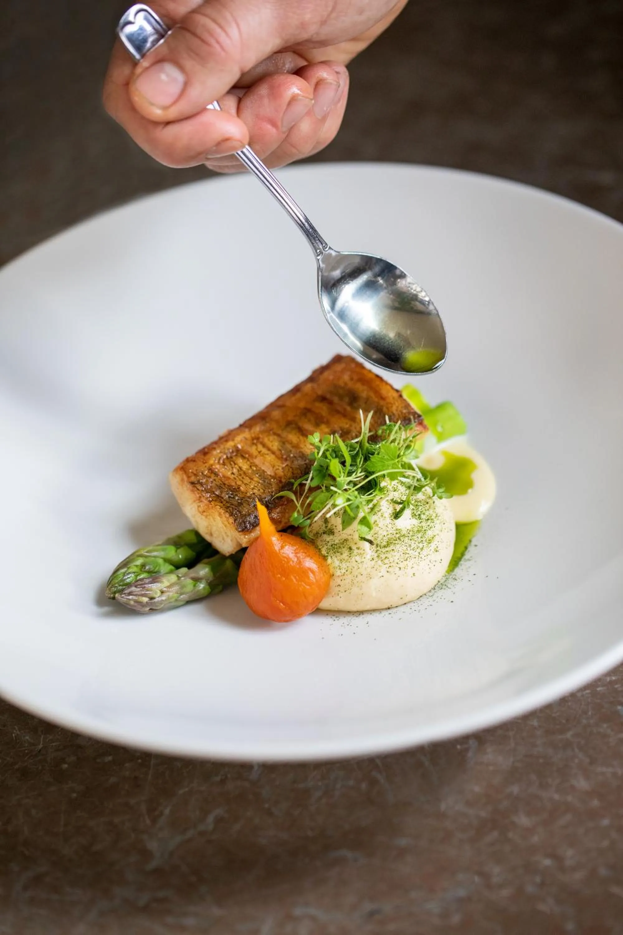 Food close-up in Färna Herrgård & Spa