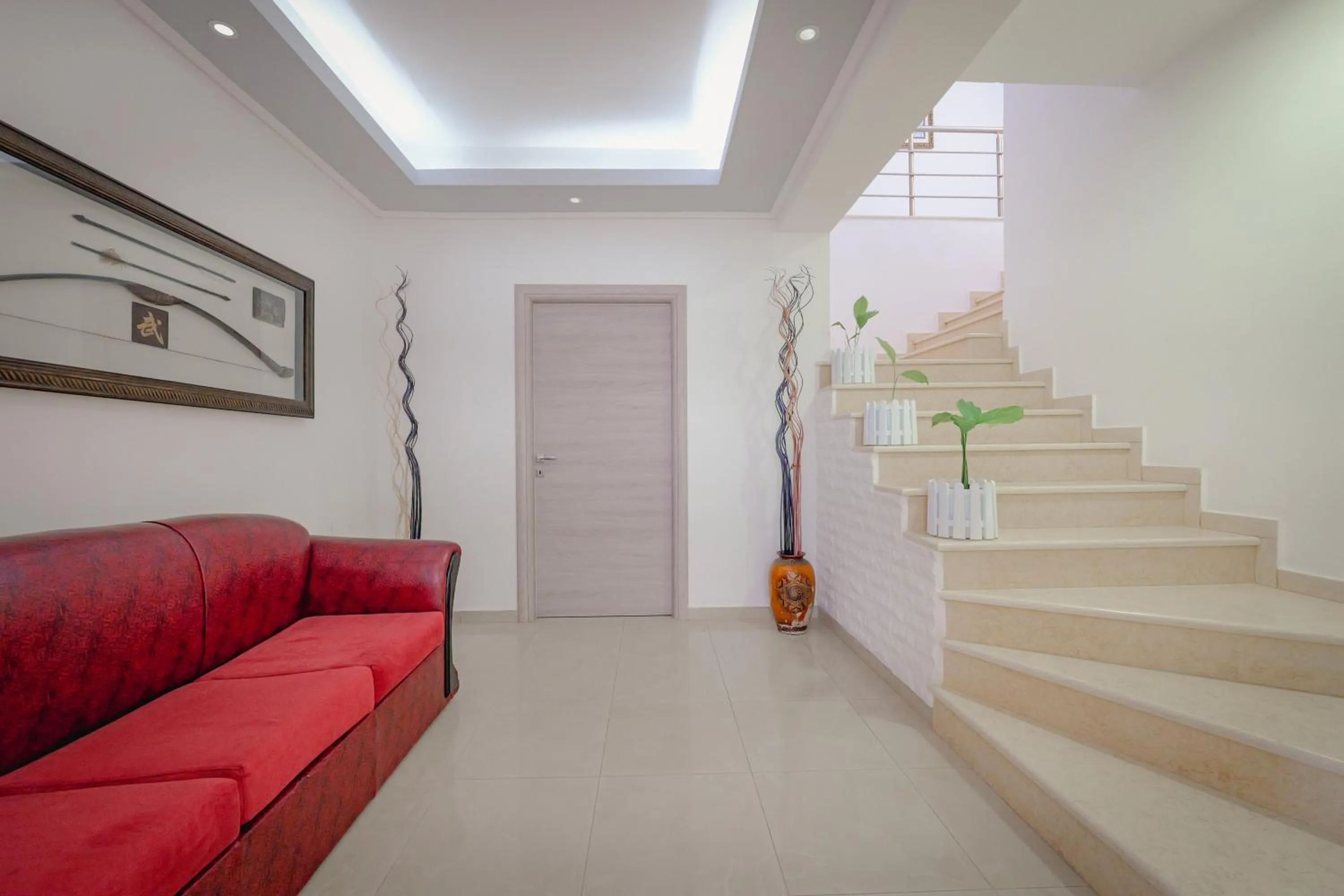 Seating area in Villa Xika