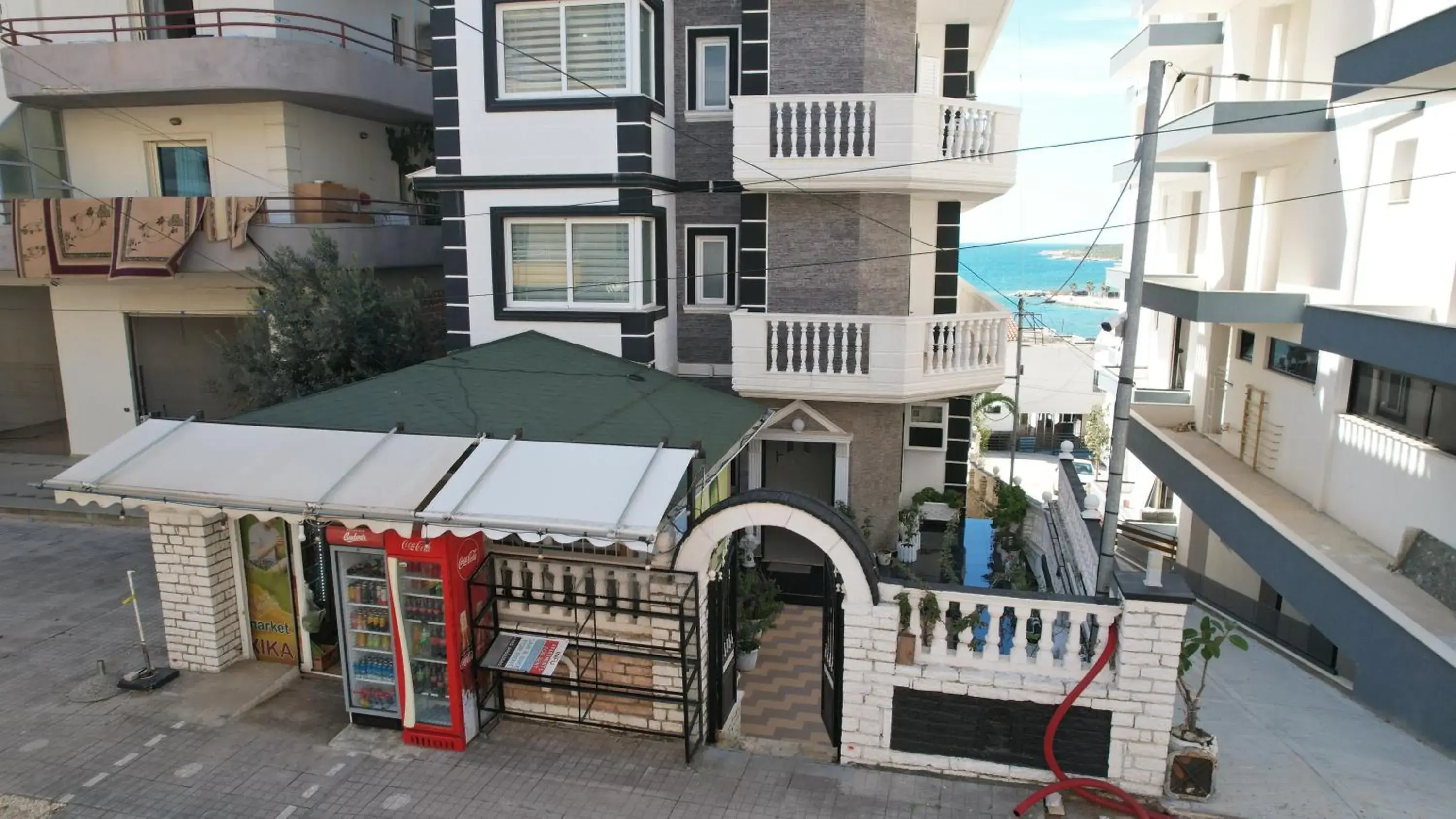 Property building in Villa Xika Property building in Villa Xika