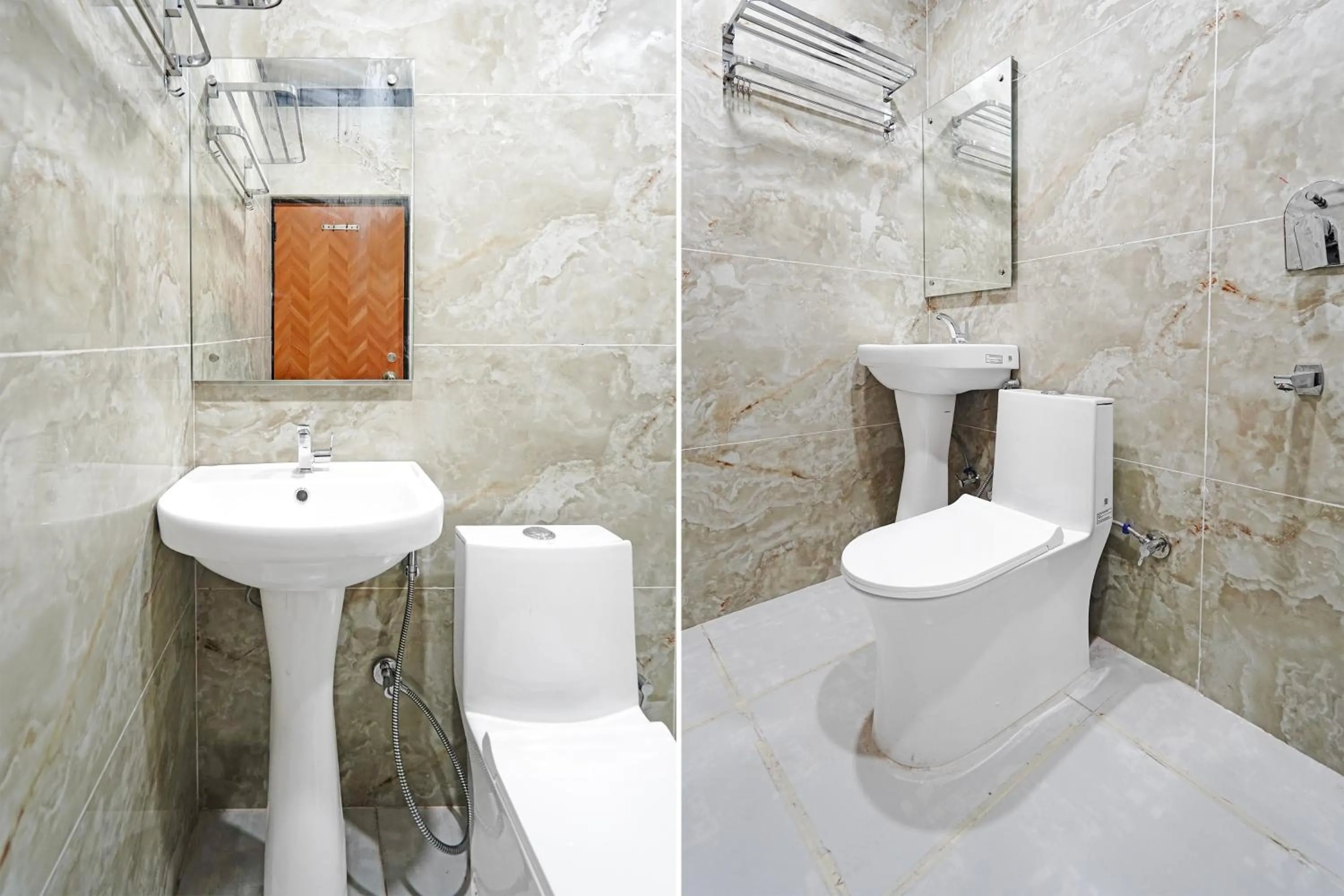 Bathroom in Hotel O Survey Chowk Bus Terminal Dehradun
