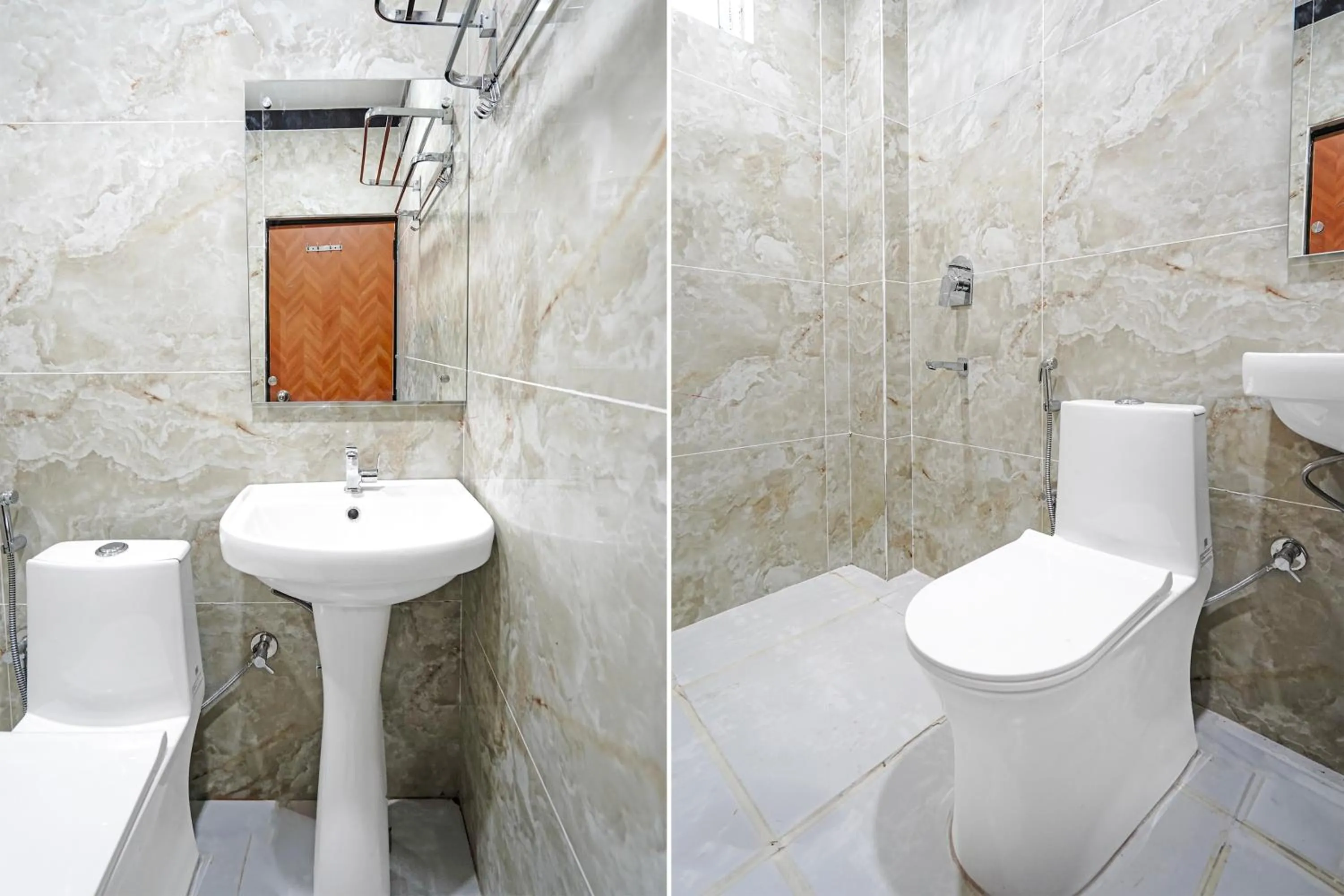 Bathroom in Hotel O Survey Chowk Bus Terminal Dehradun
