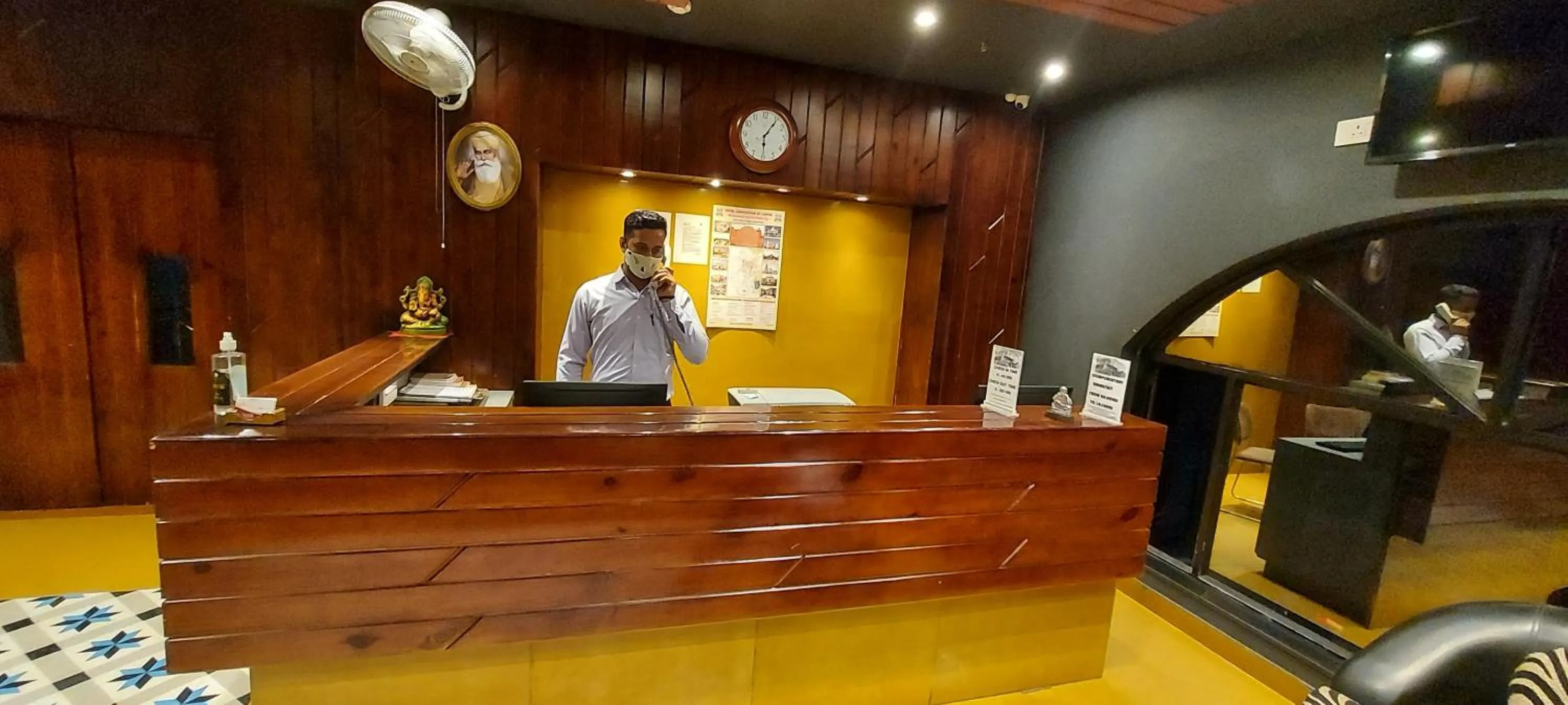 Lobby or reception in Hotel Kings Corner