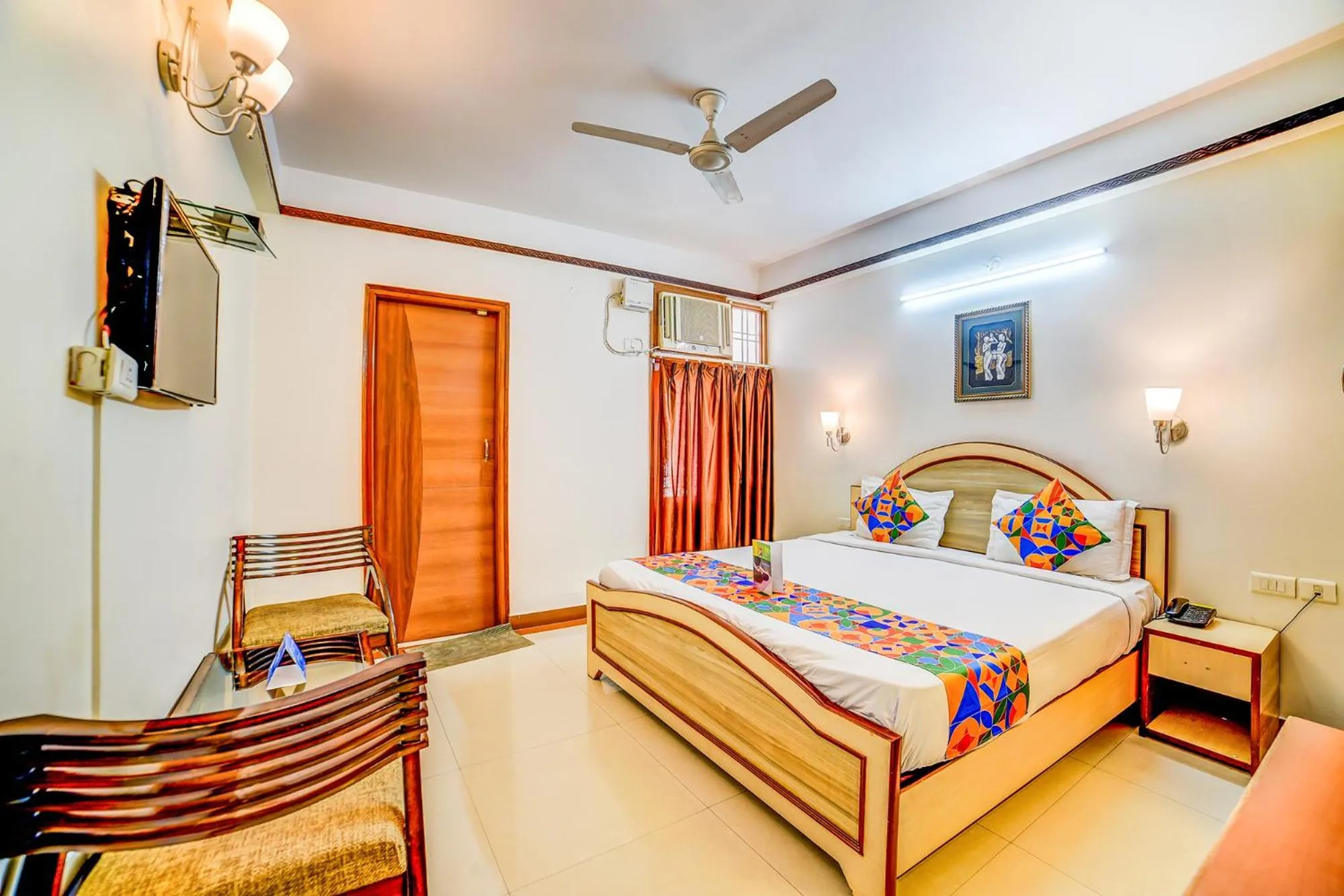 Bedroom, Bed in Hotel Kings Corner