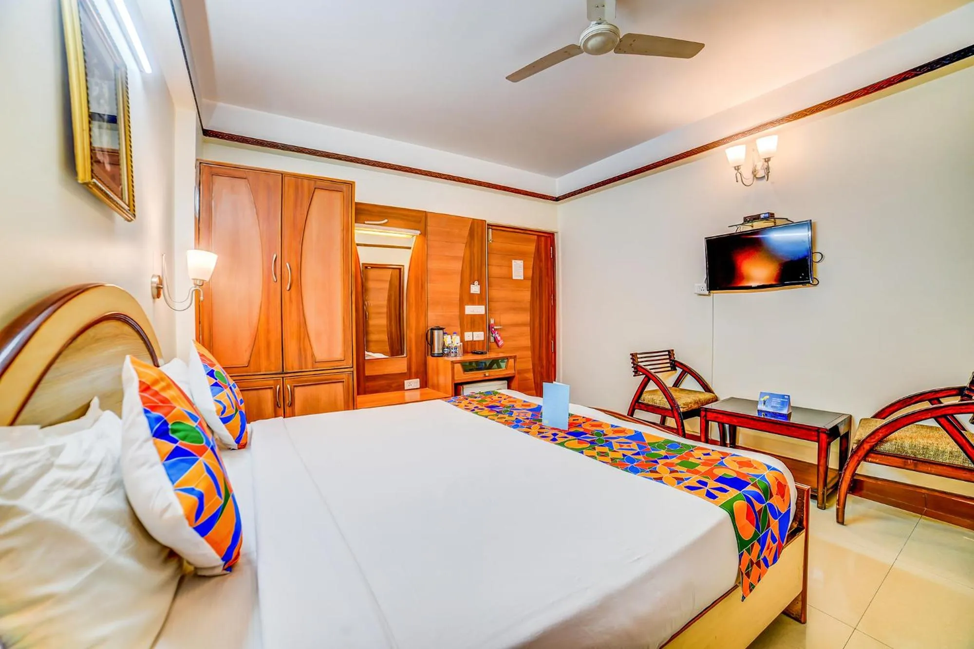 Bedroom, Bed in Hotel Kings Corner