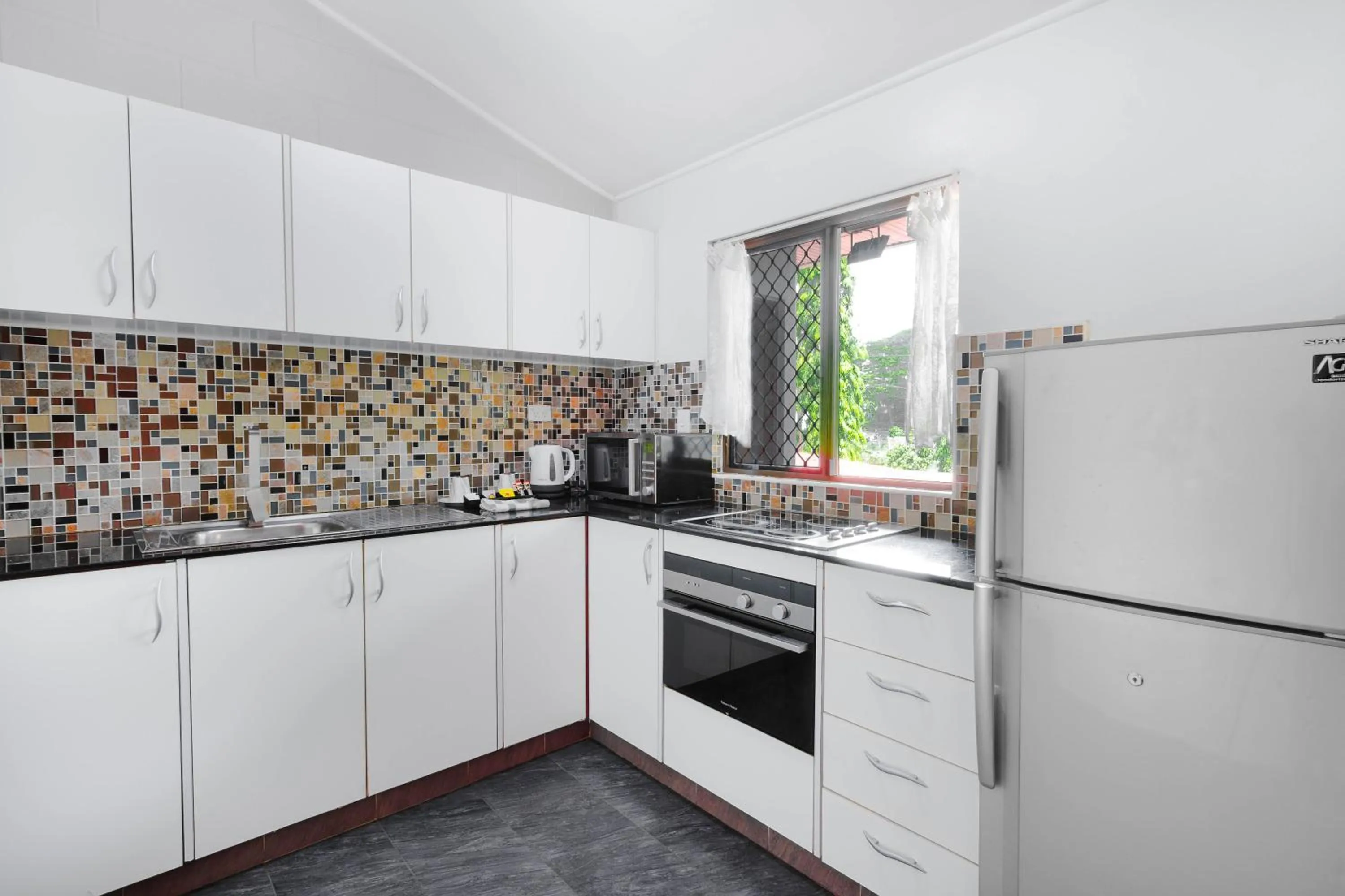 Kitchen or kitchenette in Citi Serviced Apartments - Korobosea