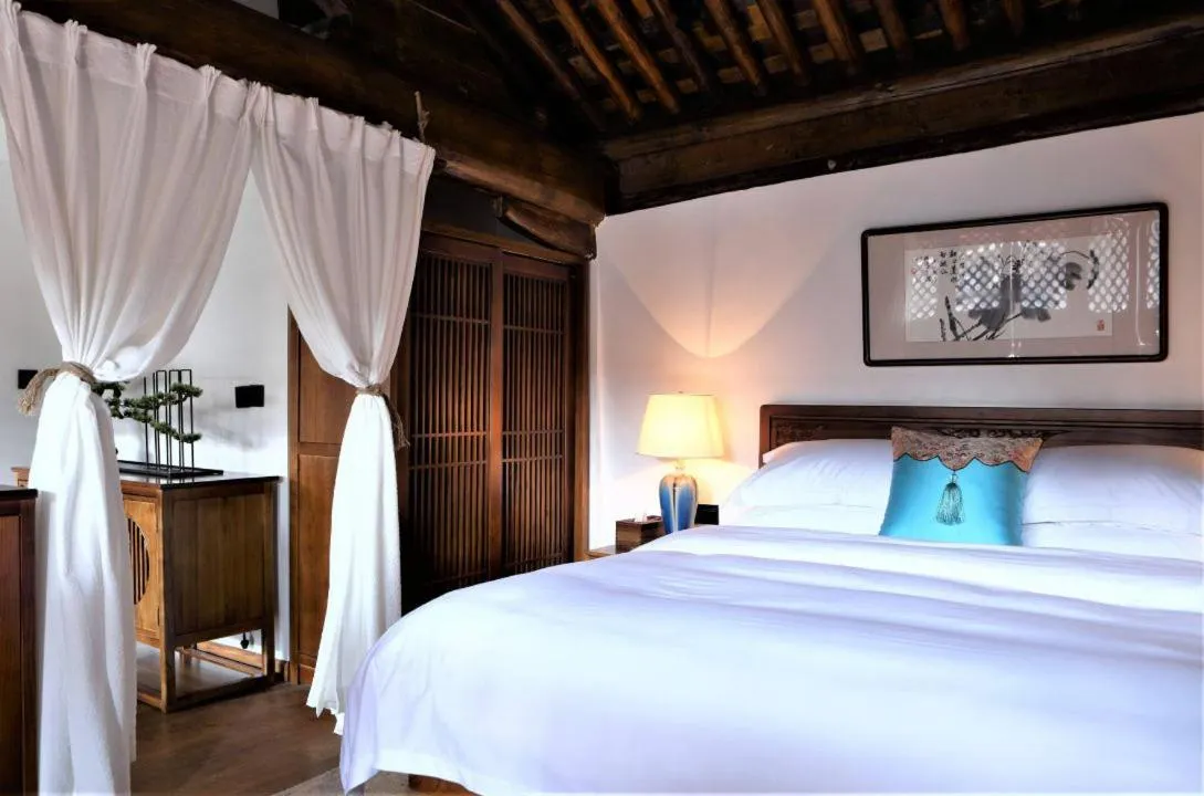 Bedroom, Bed in Tianxifu