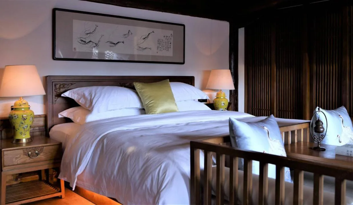 Bedroom, Bed in Tianxifu