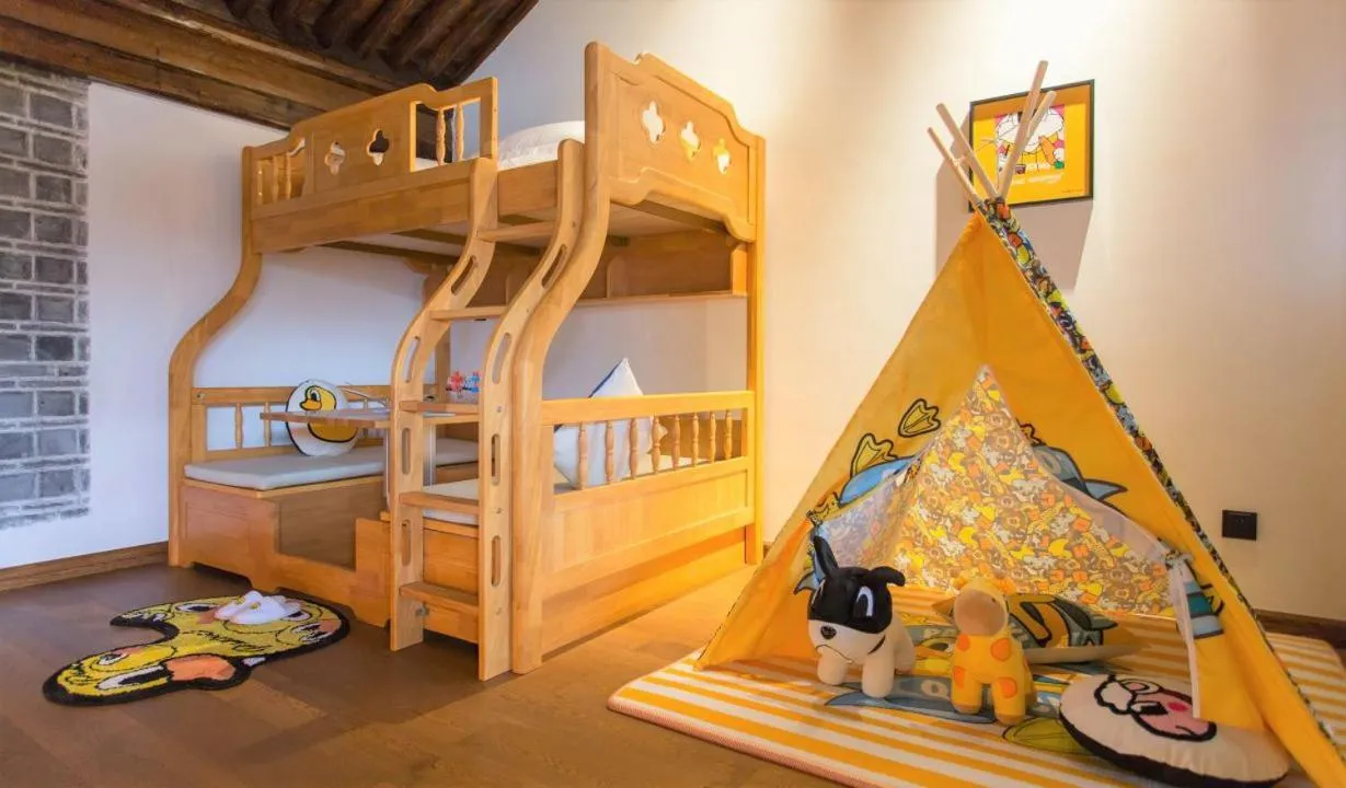 Bedroom, Bed in Tianxifu