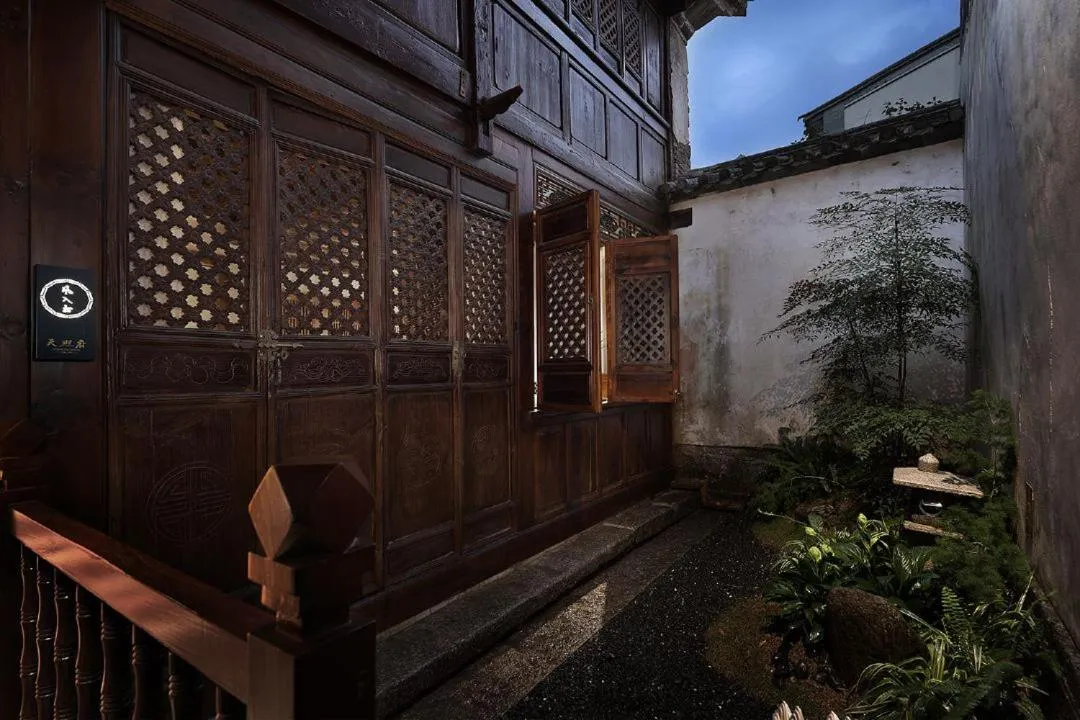 Garden view in Tianxifu