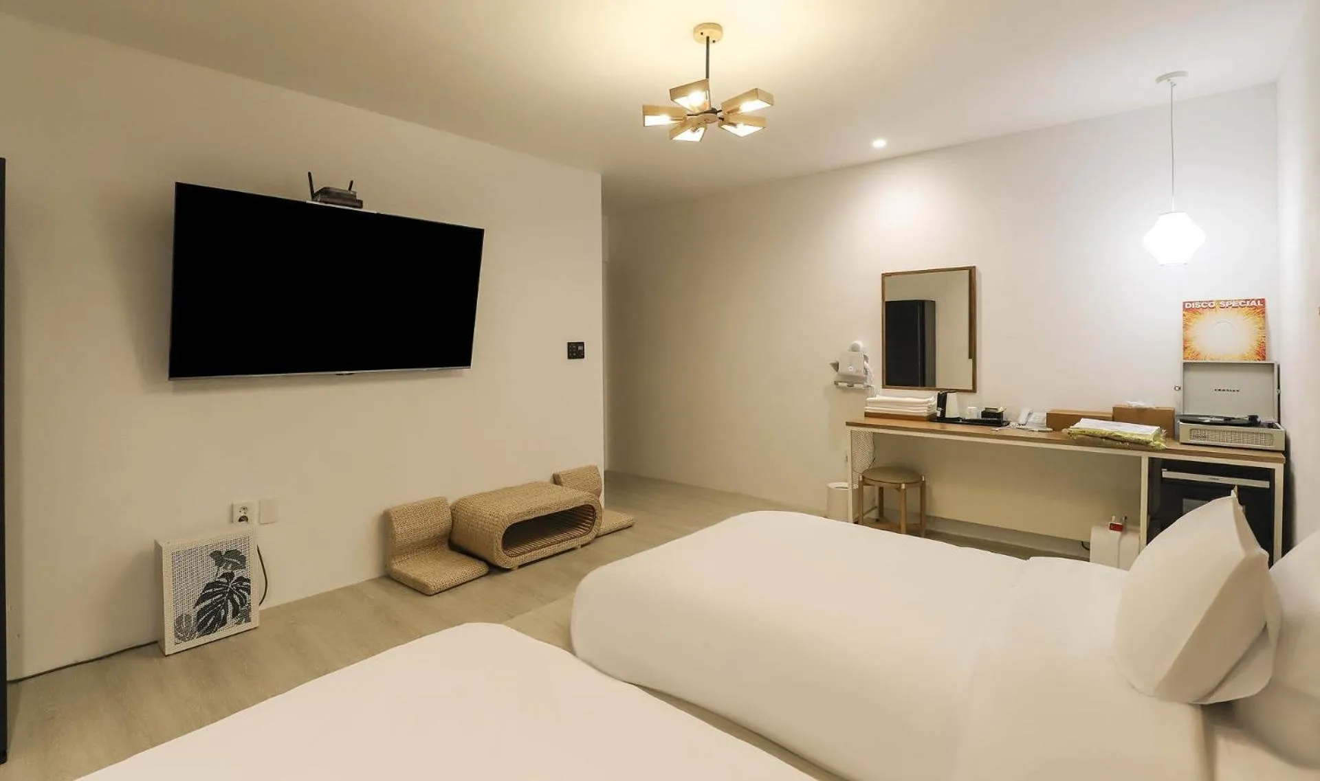 Bed in Hotel Gongsan