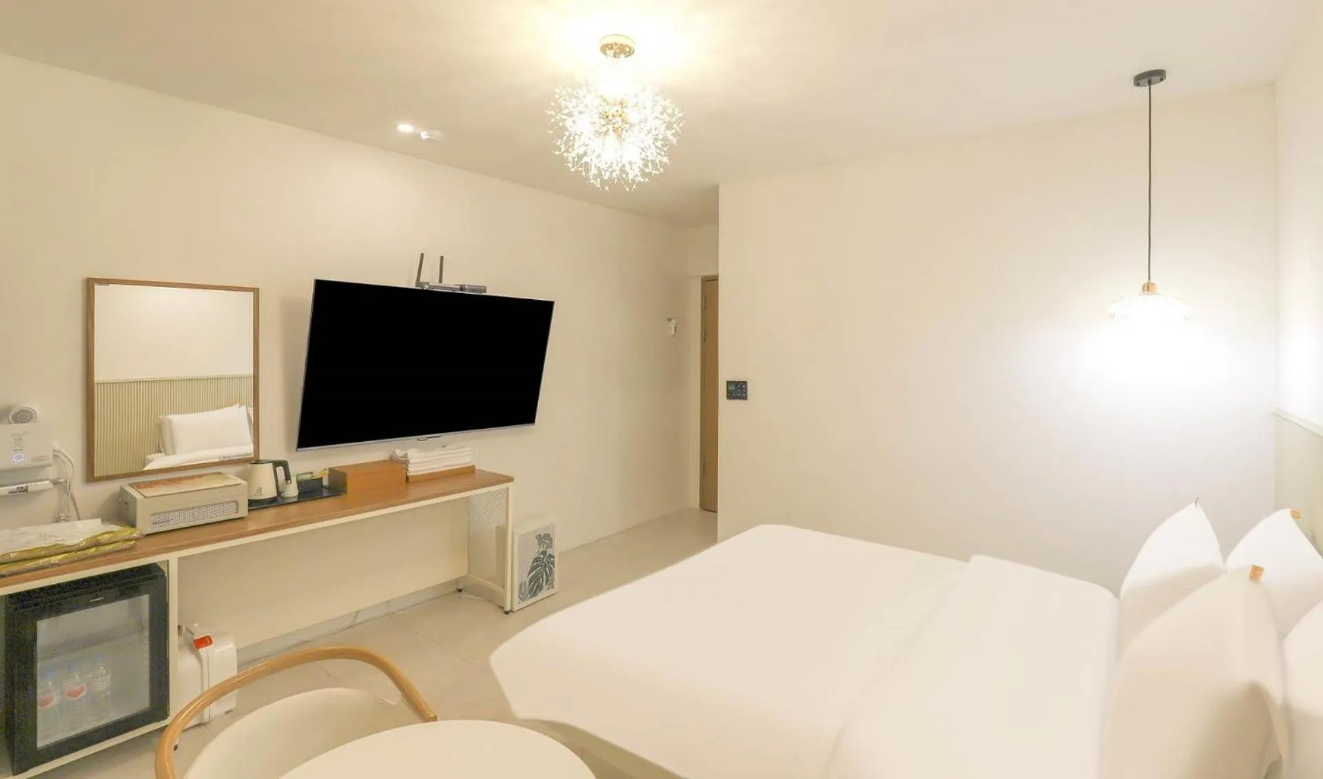 Bed in Hotel Gongsan