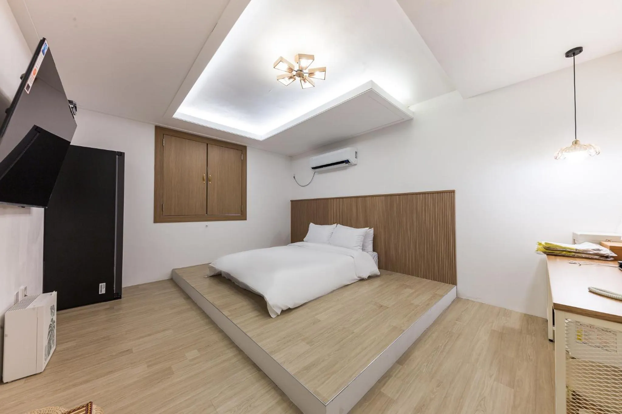 Bed in Hotel Gongsan