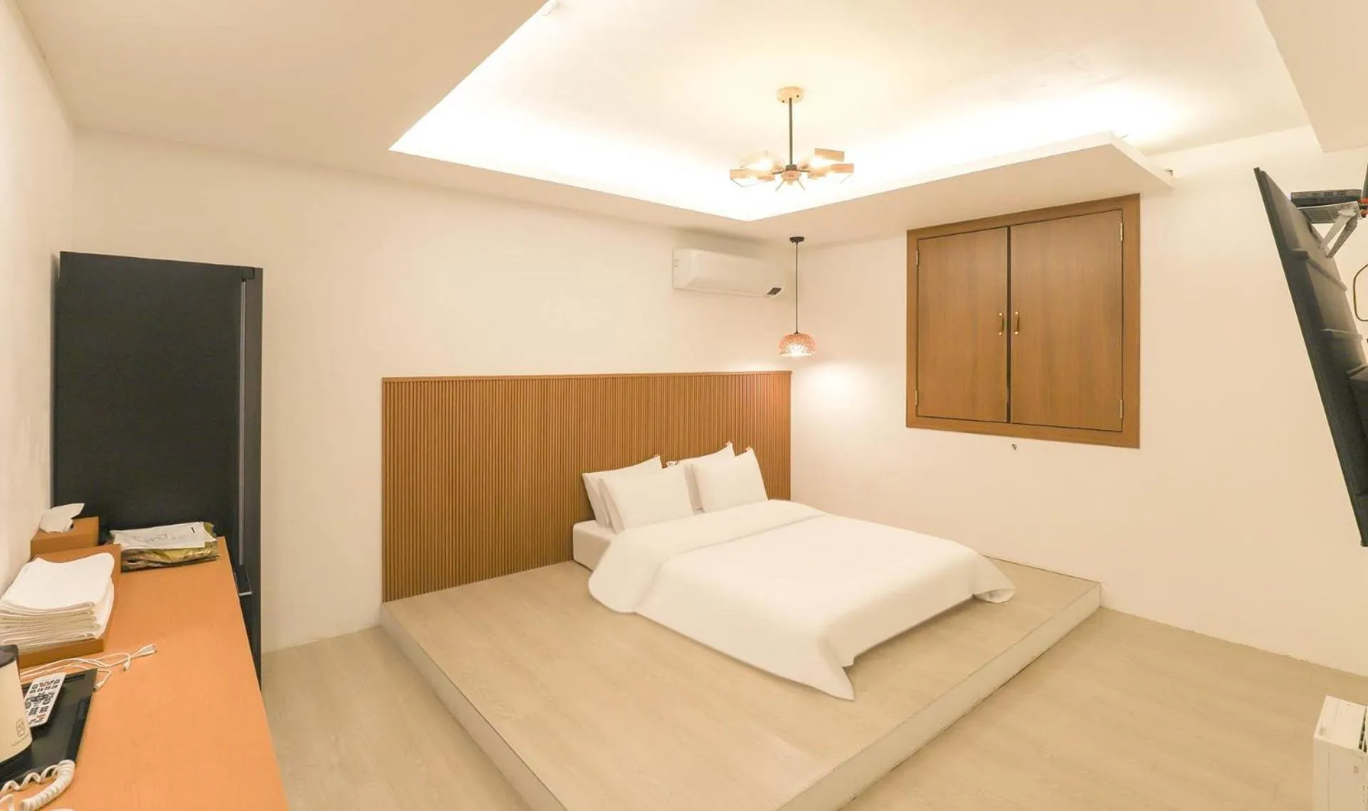 Bed in Hotel Gongsan