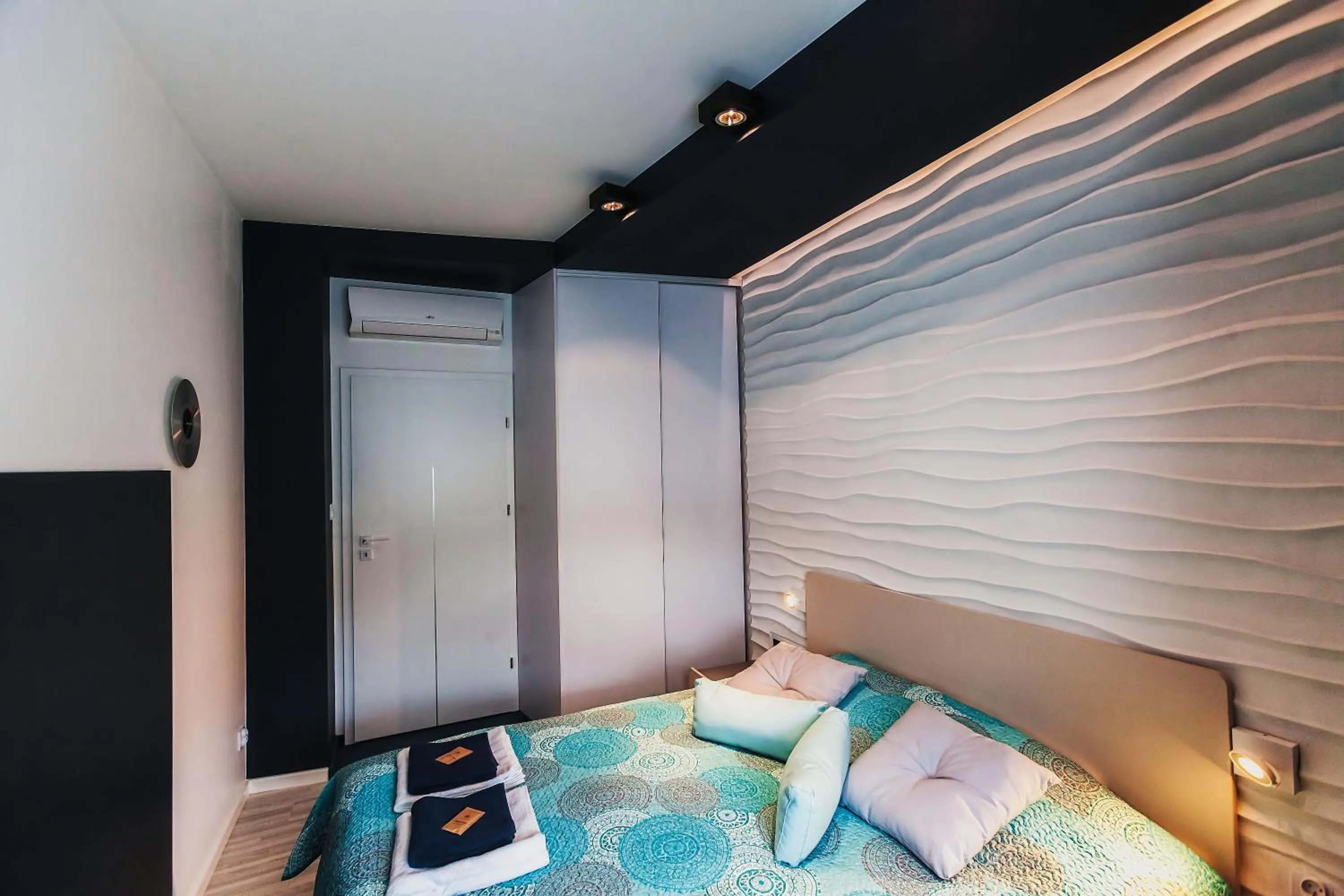 Bed in RGB studio