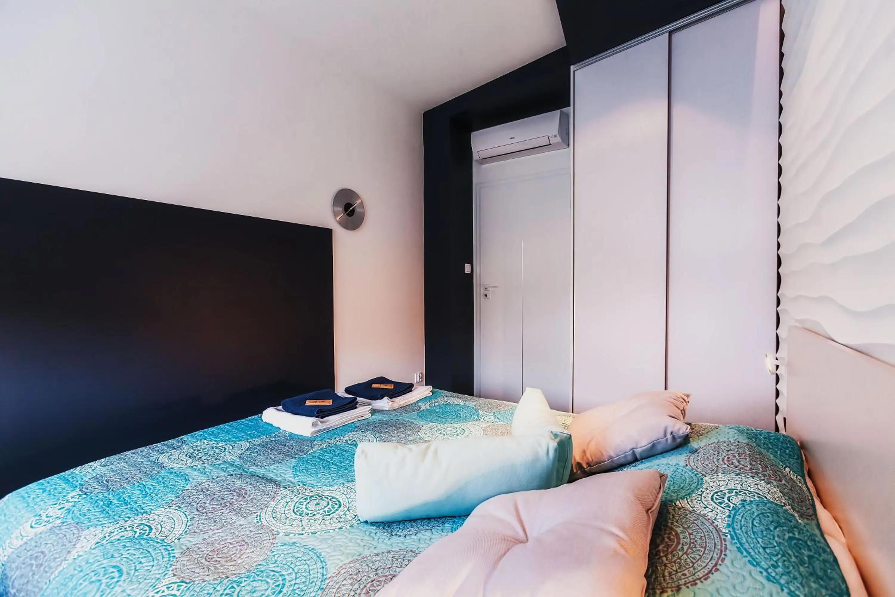 Bed in RGB studio