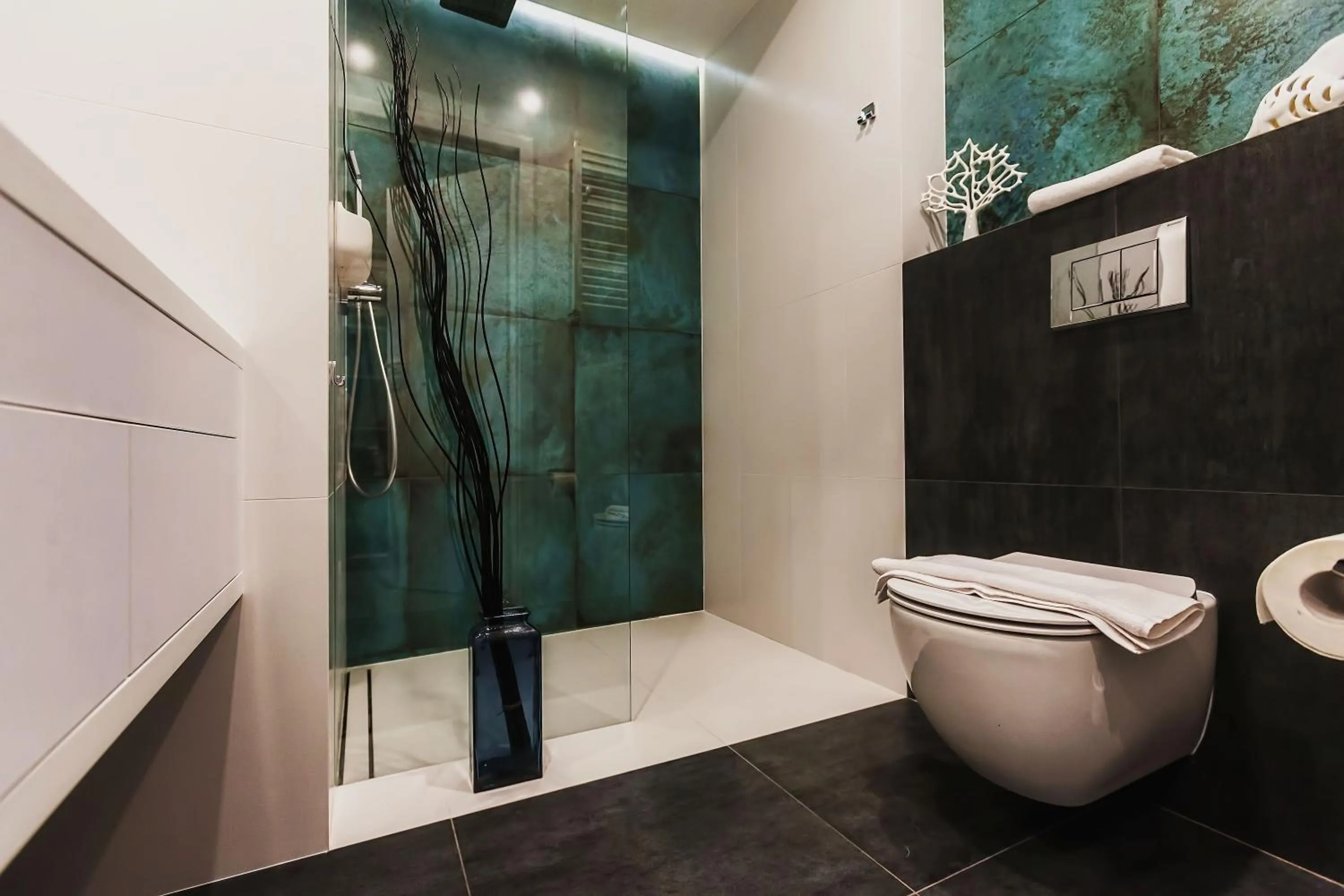 Shower in RGB studio