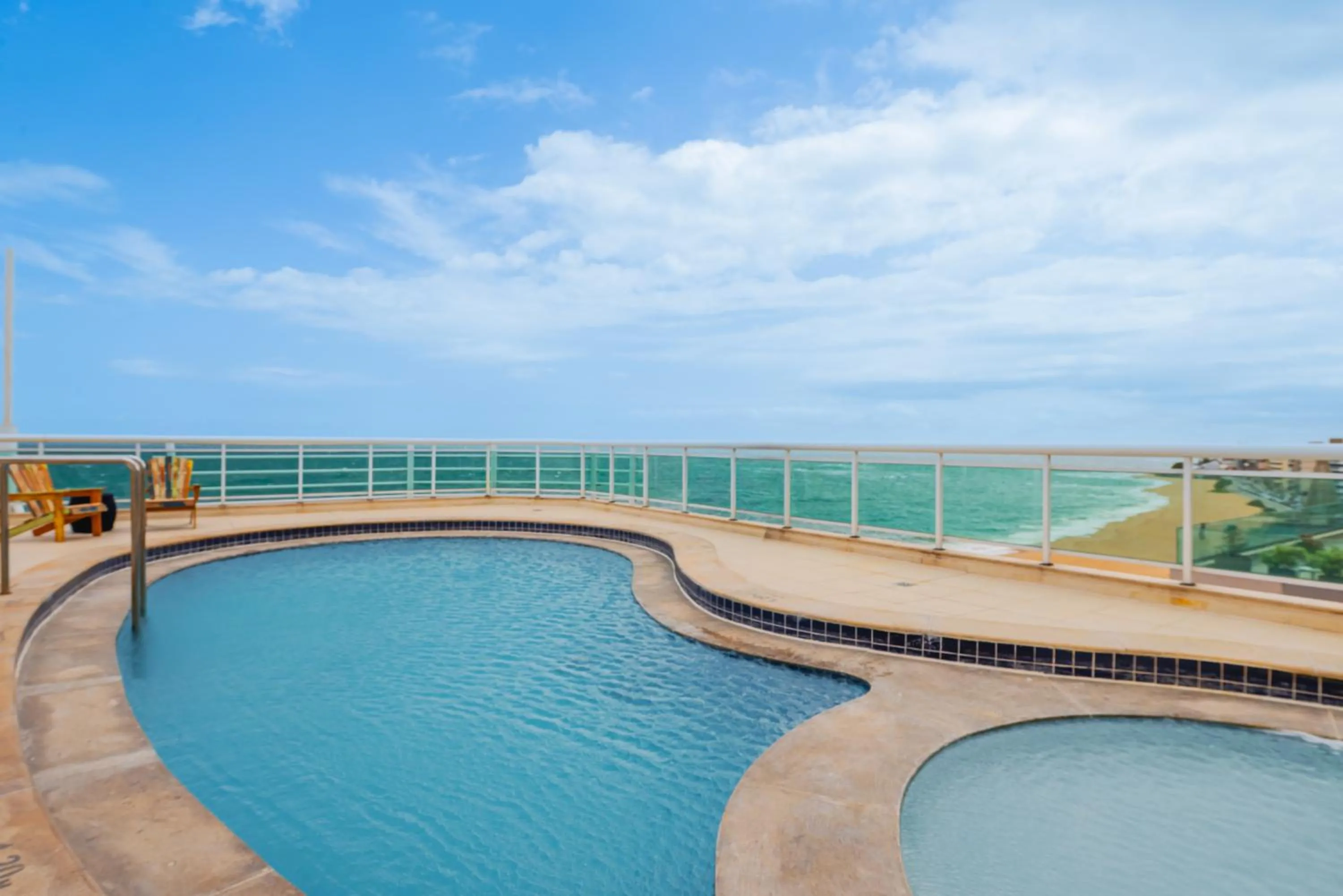 Pool view in Ibis Styles Macaé