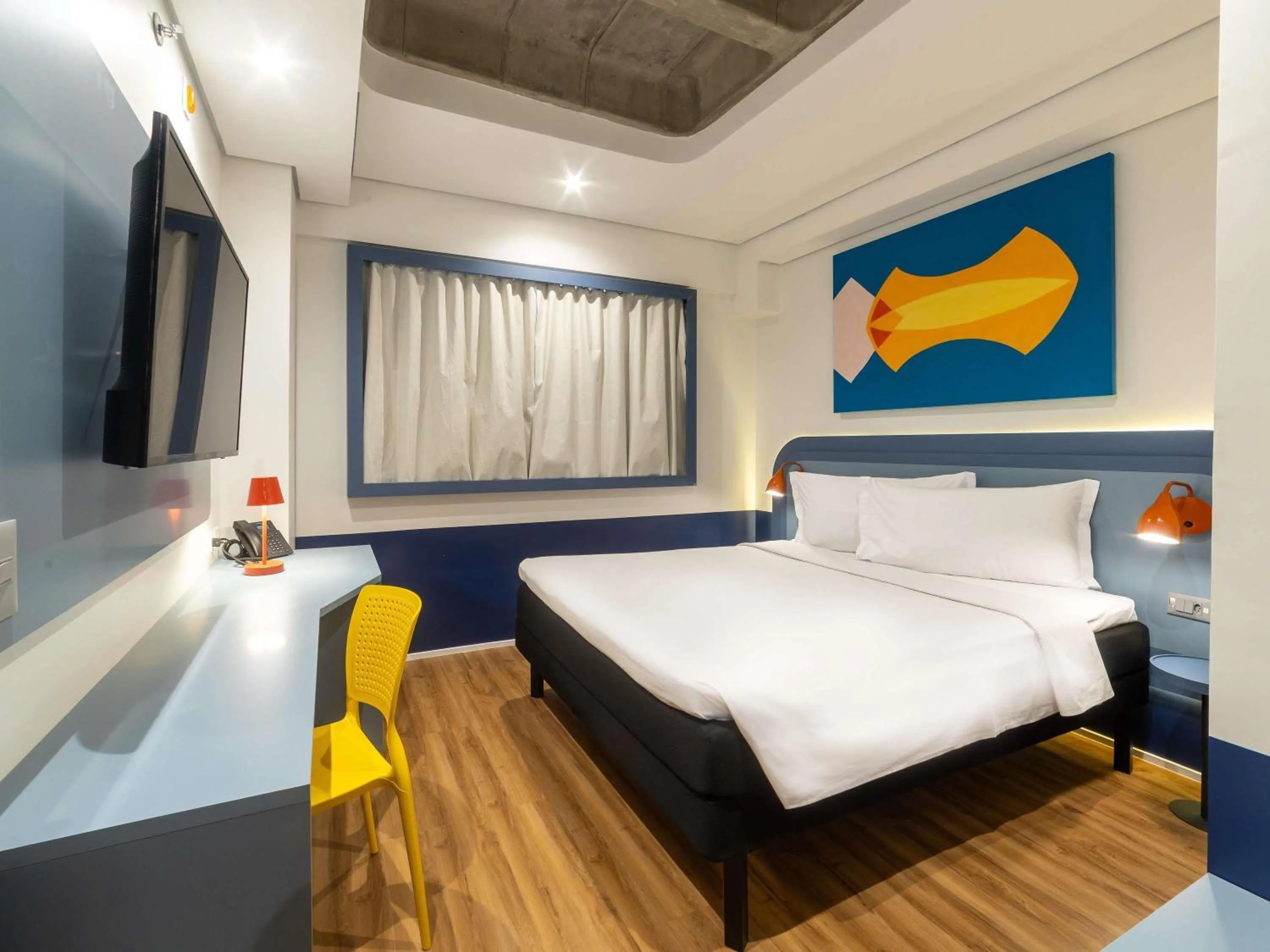 Bedroom, Bed in ibis Styles Fortaleza Shopping Giga Mall
